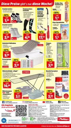 Thomas Philipps Flugblatt ab 26.05.2026 gültig | Seite: 19 | Produkte: Korb, Balles de ping-pong
