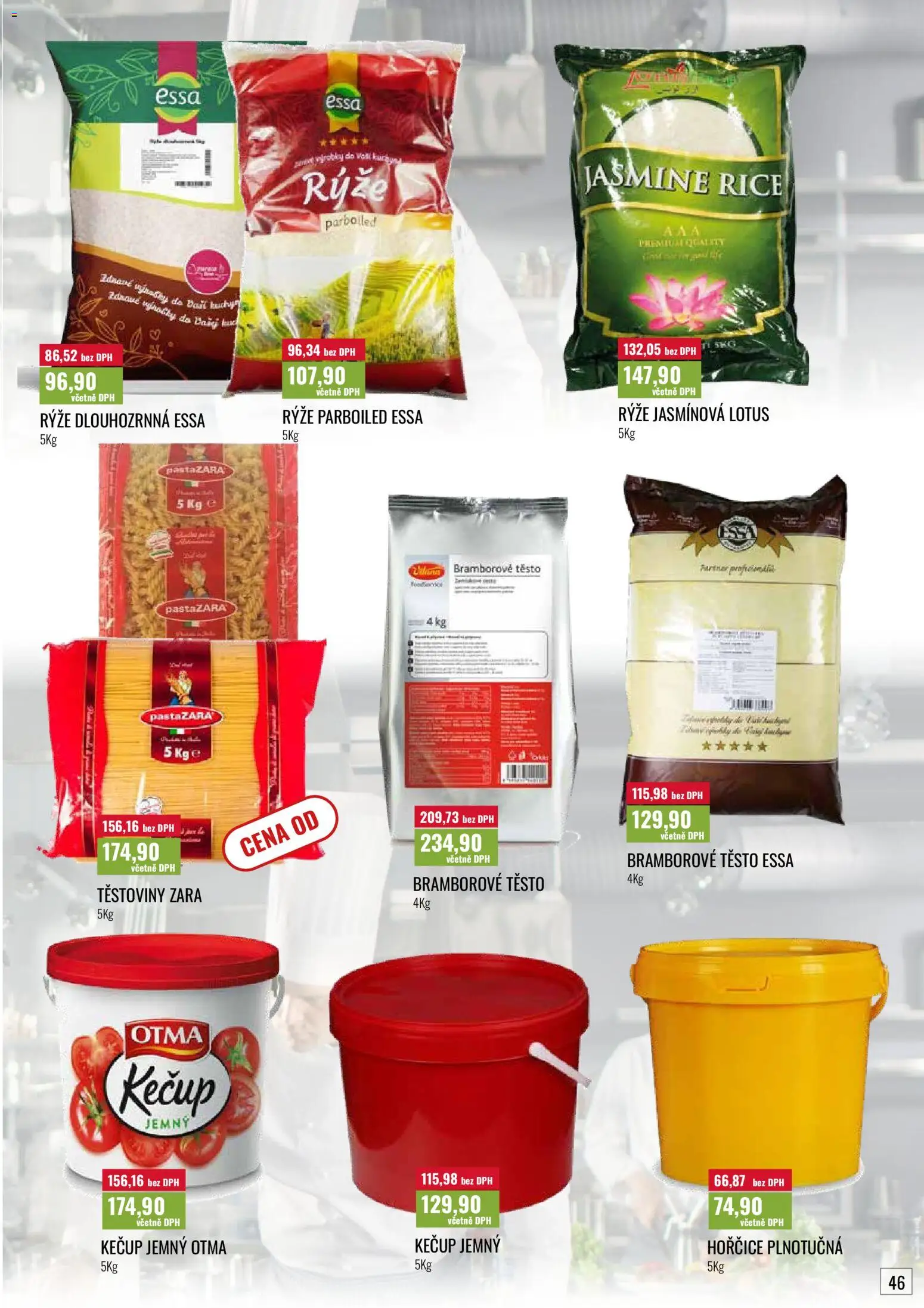 Ratio leták od 01.07.2026 | Strana: 47 | Produkty: Těstoviny, Kečup, Rýže parboiled, Lotus