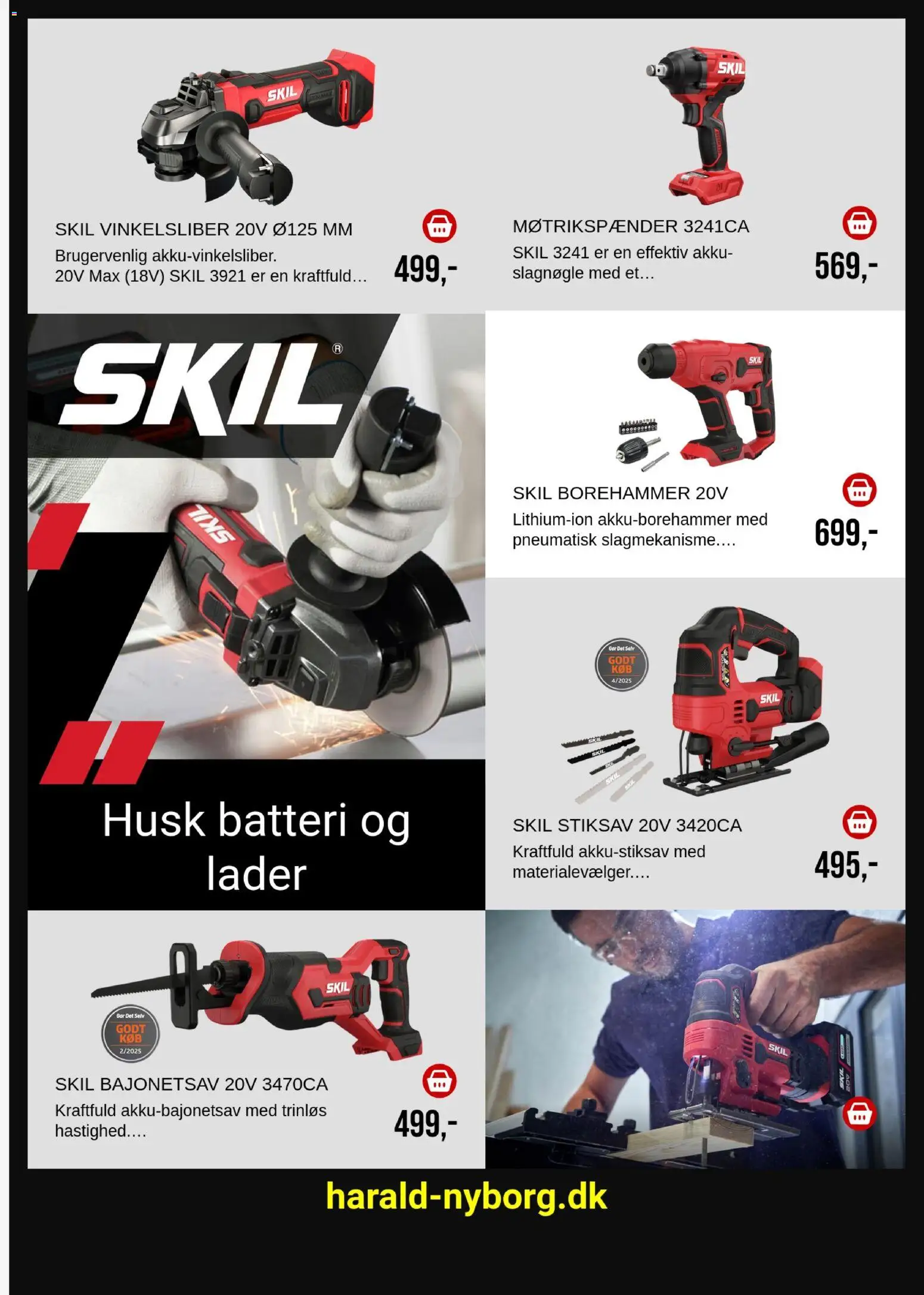 Harald Nyborg tilbudsavis – gyldig fra 05.05.2026 | Side: 7 | Produkter: Batteri
