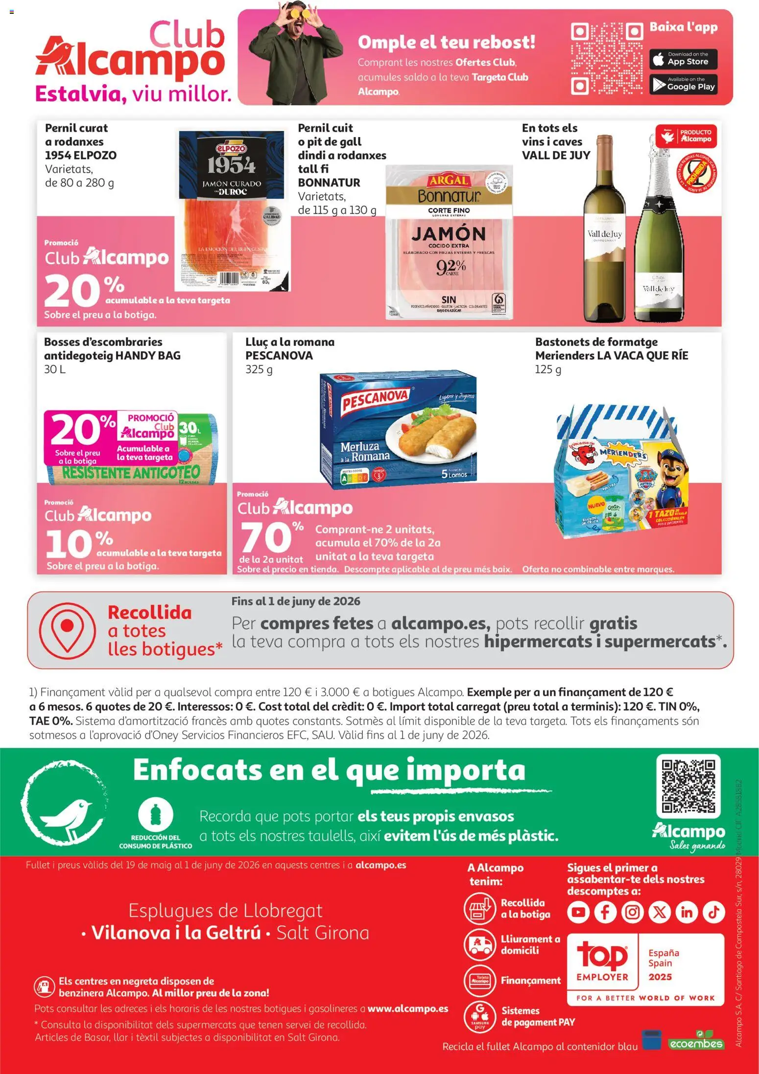 Alcampo HP Cat │ válido desde el 19.05.2026 | Página: 28 | Productos: Jamón