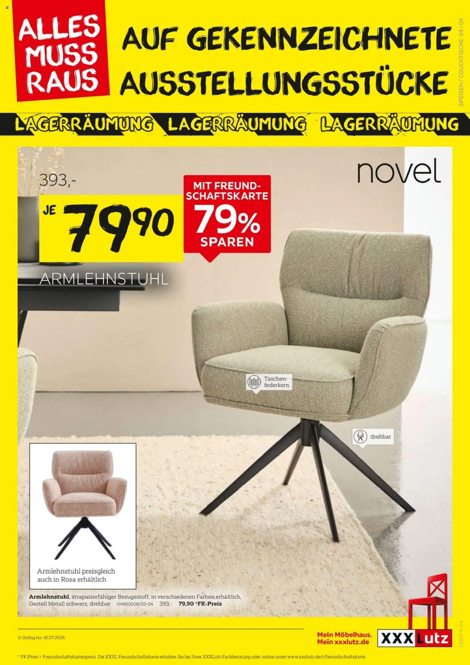 XXXLutz Größte Lagerräumung – gültig ab 04.07.2026 | Seite: 9