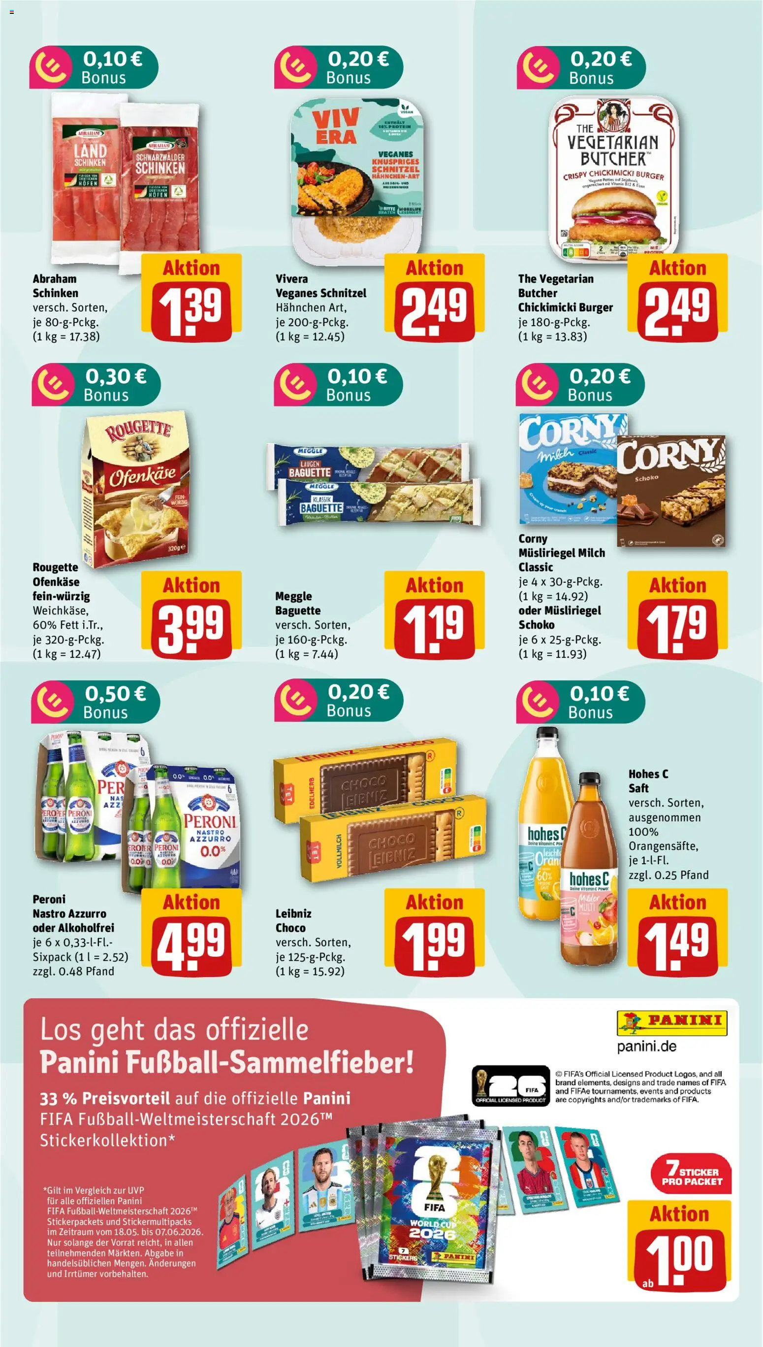 Nahkauf Prospekt – gültig ab 18.05.2026 | Seite: 7 | Produkte: Hahnchen, Milch, Burger, Baguette