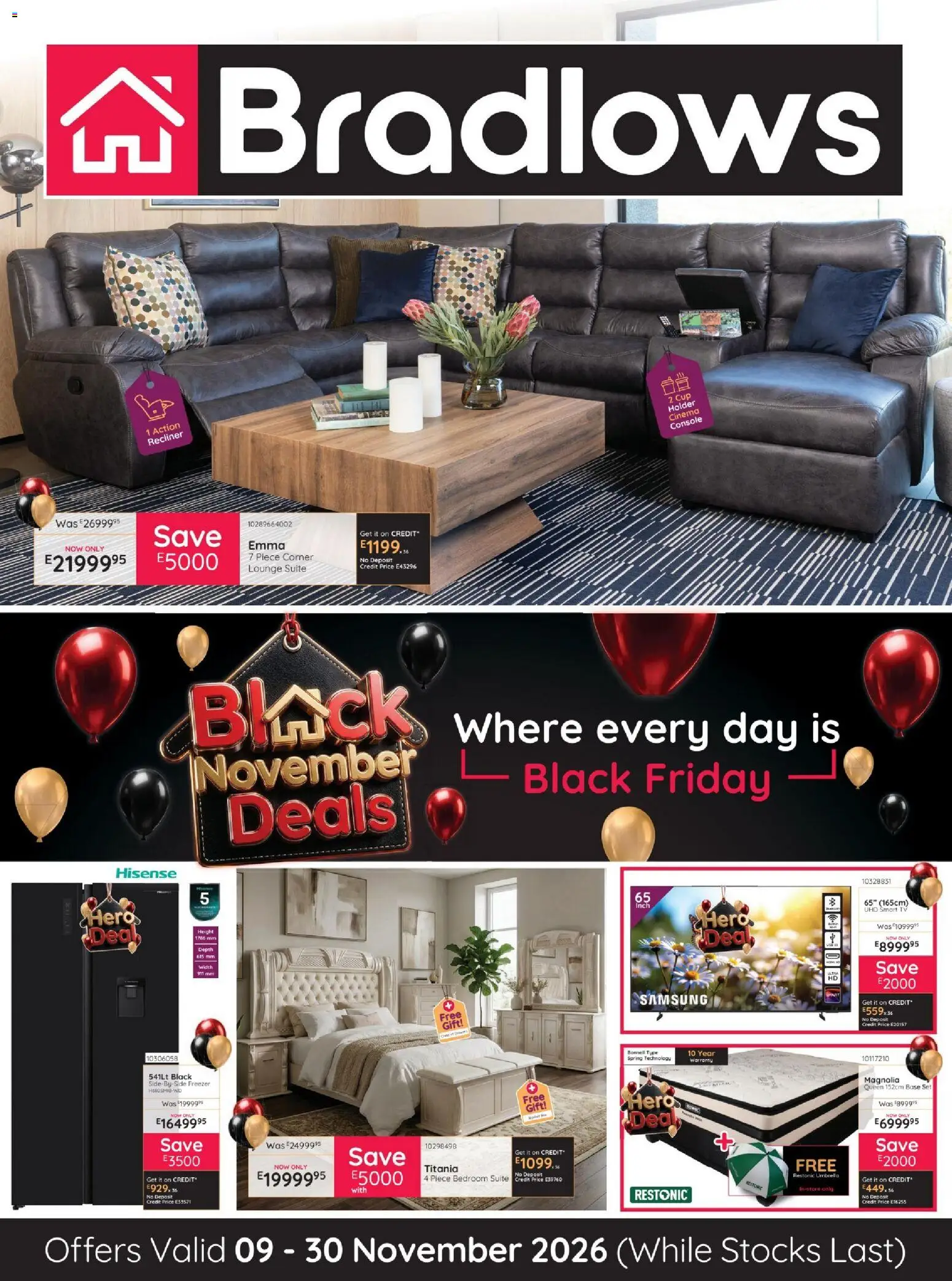 New Bradlows catalogue – valid from 09/11/2026 | Page: 1
