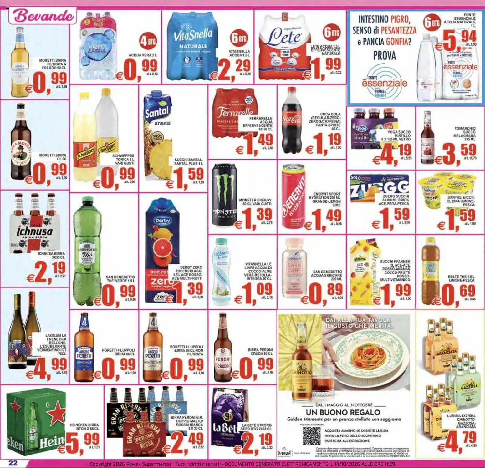 Volantino Pewex del 14/10/2026 | Pagina: 22