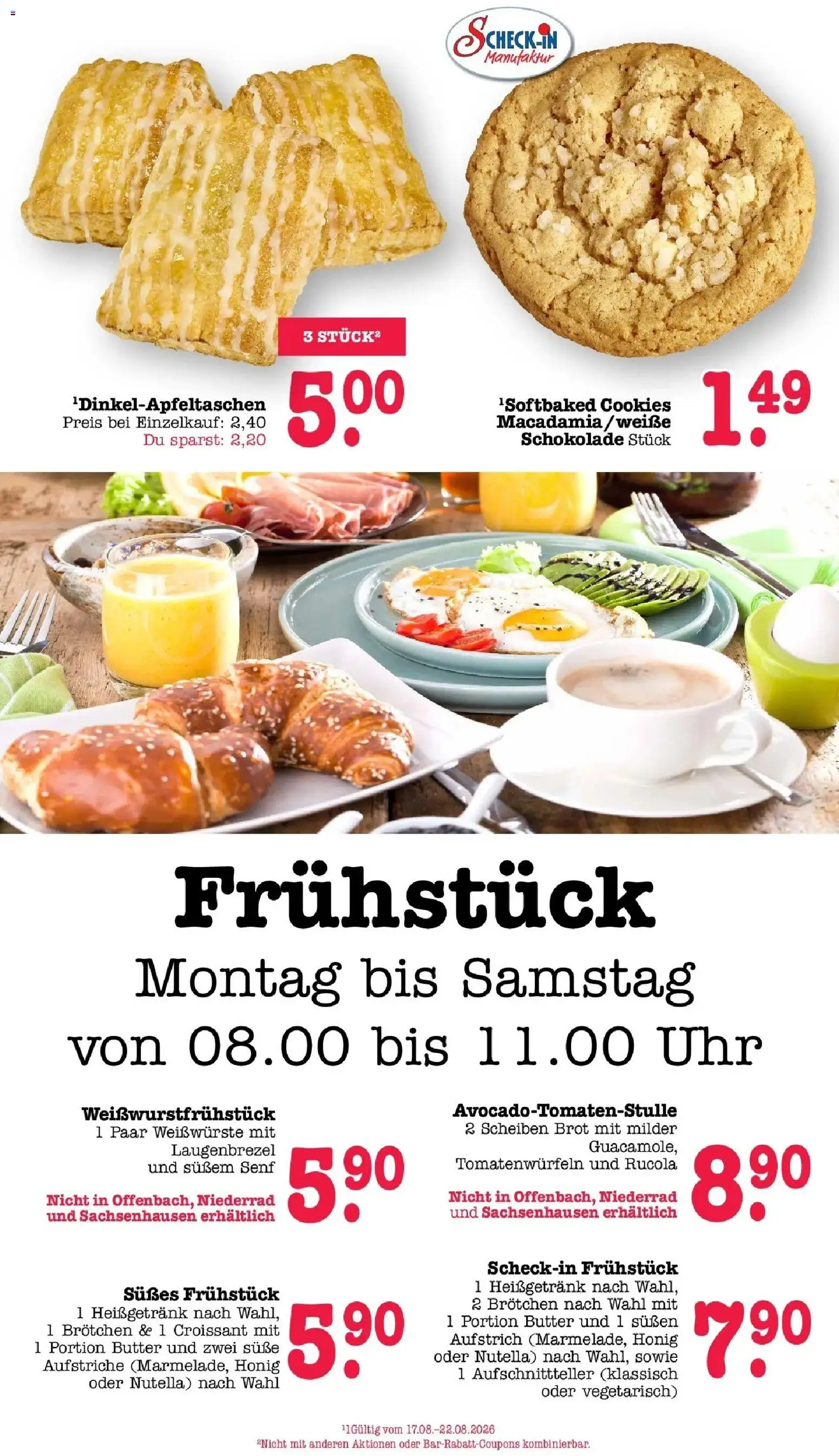 Marktkauf Prospekt Wörth Am Rhein (ab 17.08.2026) » Angebote online | Seite: 11 | Produkte: Butter, Croissant, Nutella, Brot