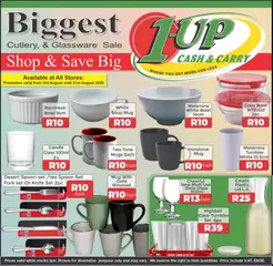 1UP Cash & Carry specials catalogue – valid from 03/08/2026