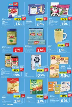 MLINCI IZ CENTRA SVIJETA, Mlinci s jajima - Pregled kataloga iz trgovine Plodine, vrijedi od 10.09.2026 | Stranica: 20 | Proizvodi: Surimi štapići, Pesto, Štapići, Barilla tjestenina