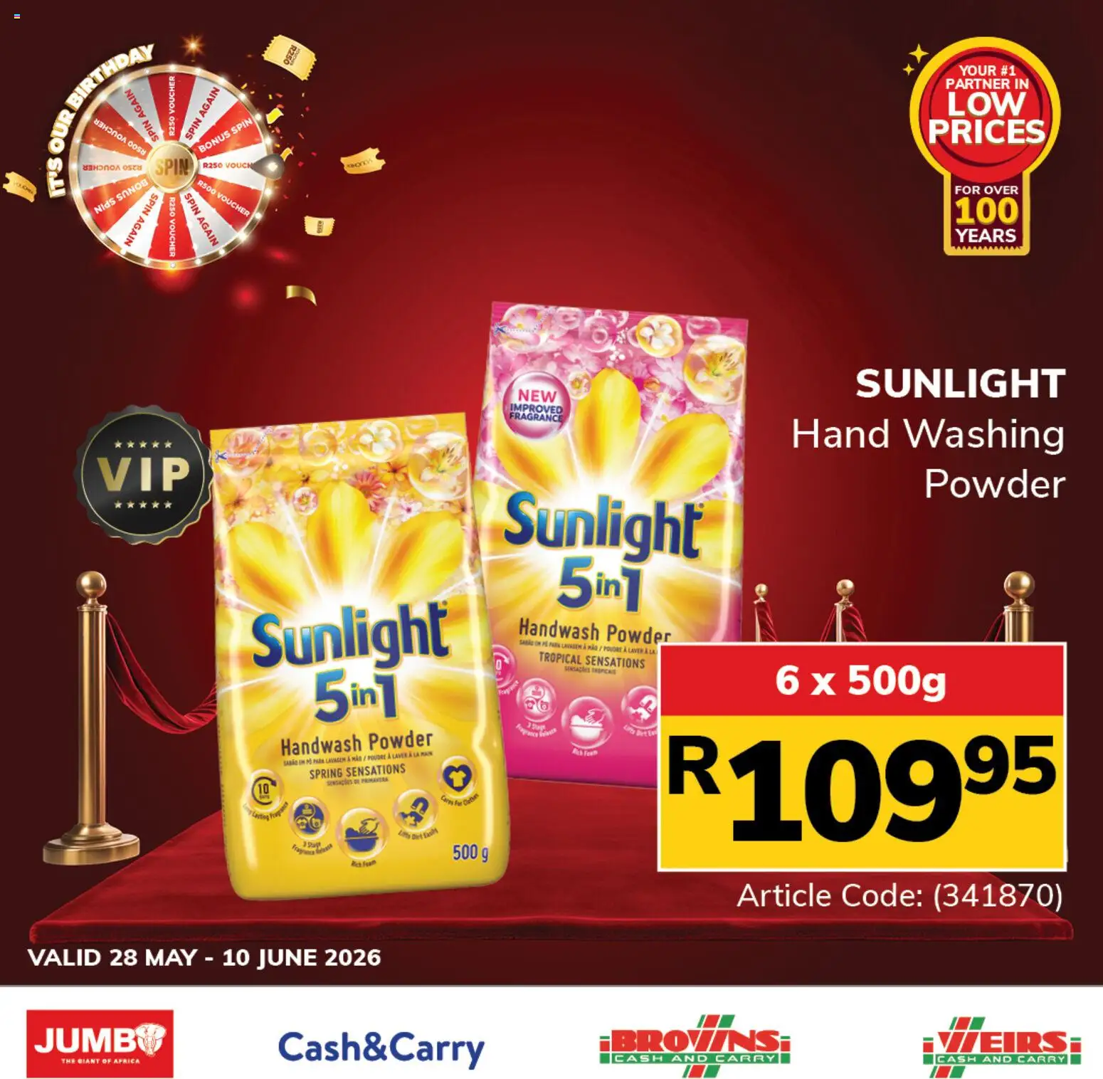 New Jumbo catalogue – valid from 28.05.2026 | Page: 7 | Products: Handwash, Fragrance, Powder, Foam