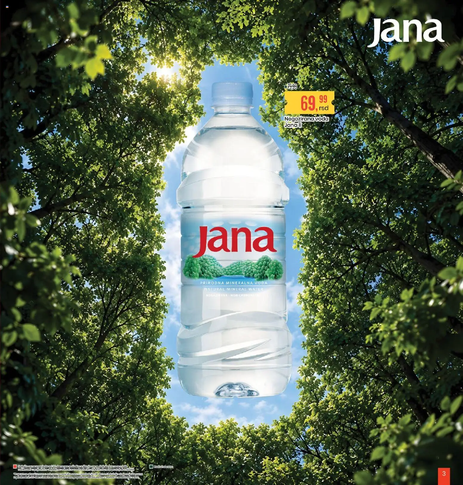 Aroma Market katalog - važi od 25.09.2026 | Strana: 3 | Proizvode: So, Negazirana voda, Voda, Mineralna voda