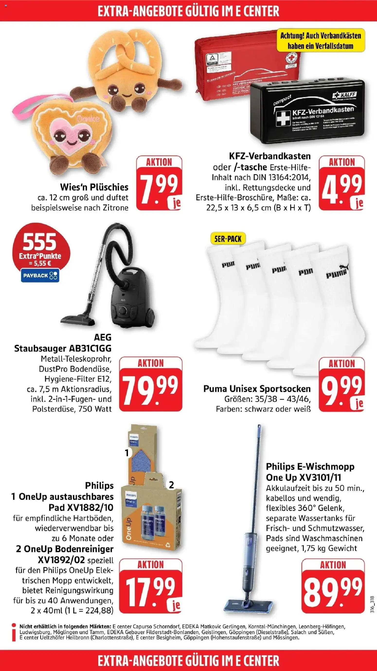 Edeka Prospekt Horb Am Neckar (ab 21.09.2026) » Angebote Online | Seite: 52 | Produkte: Philips, Gewicht, Staubsauger, Zitrone