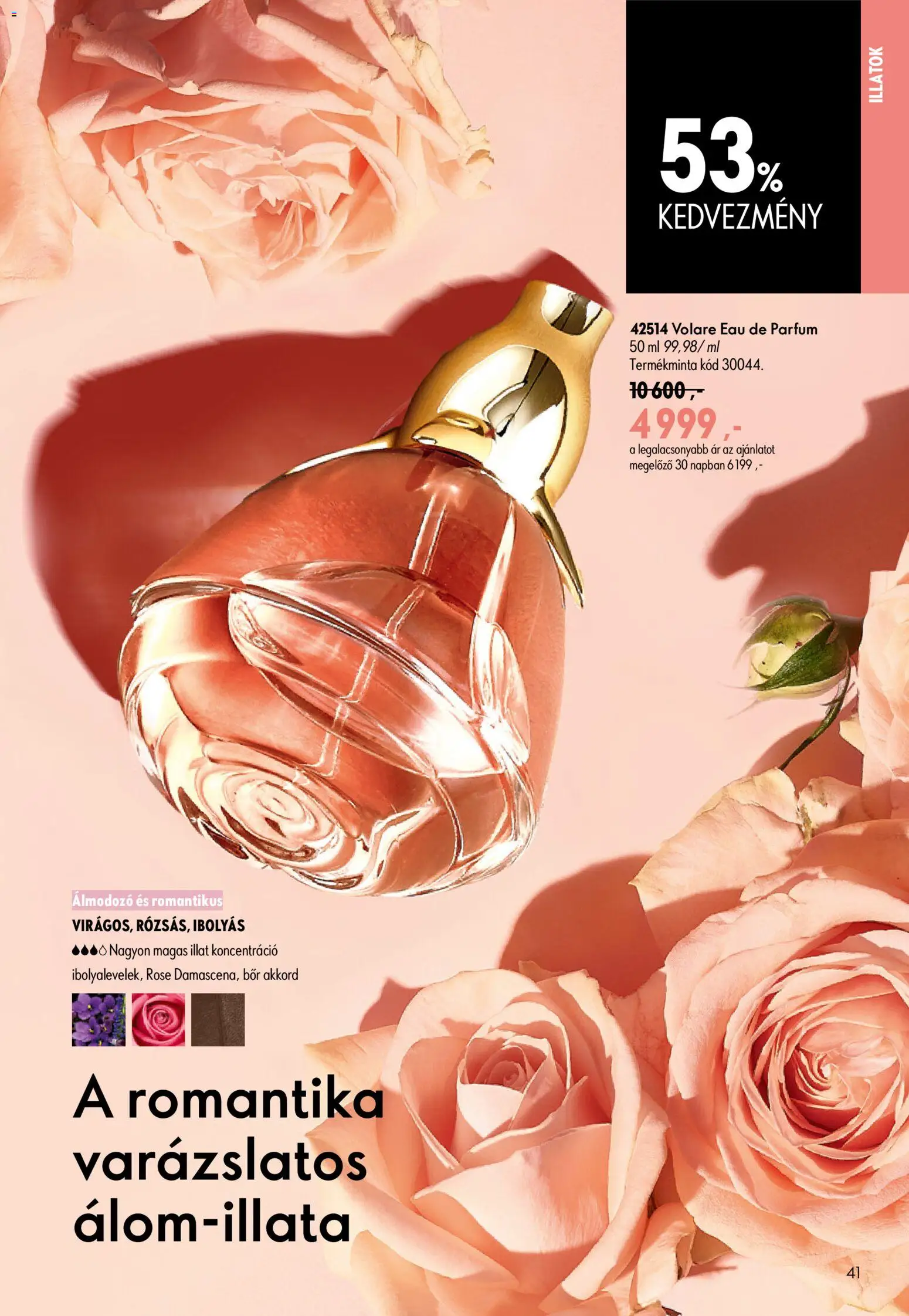 Oriflame akciós ujság - amely érvényes a következő dátumtól: 17.06.2026 | Oldal: 41 | Termékek: Parfüm, Bor