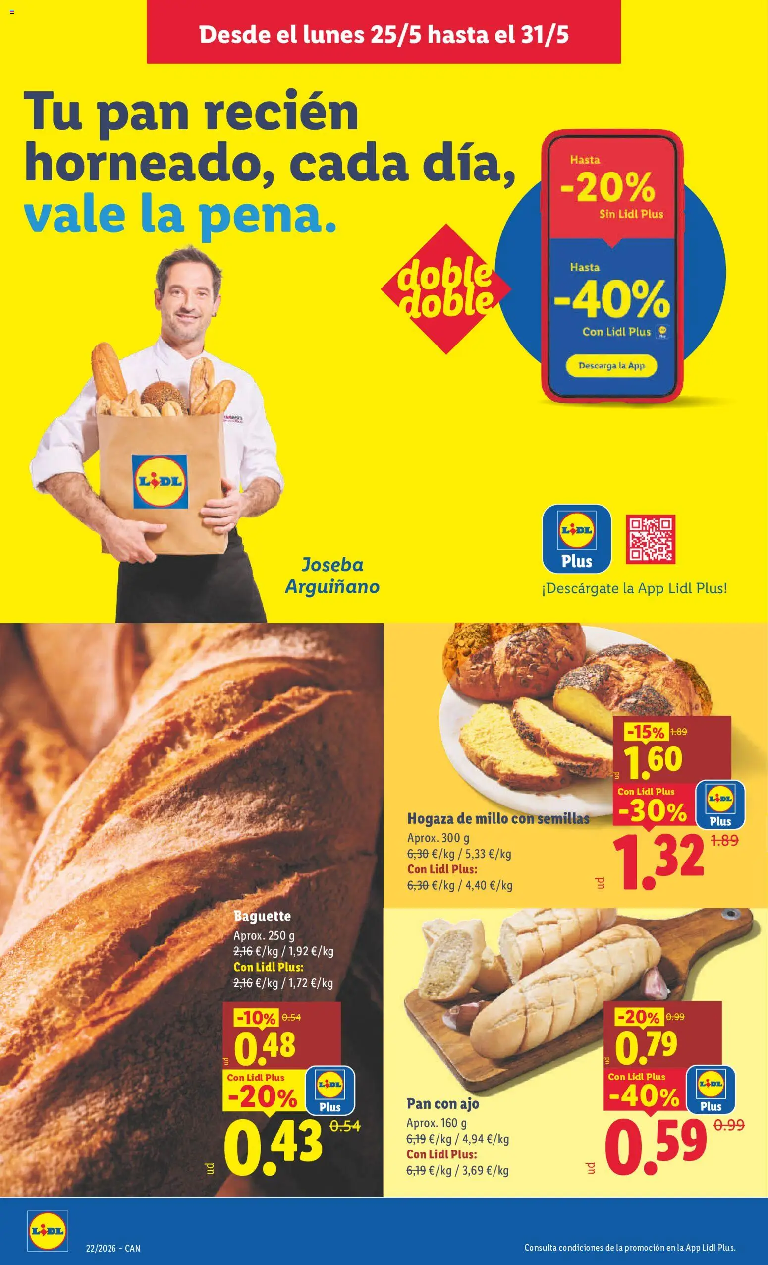Lidl folleto │ válido desde el 18.05.2026 | Página: 6 | Productos: Pan