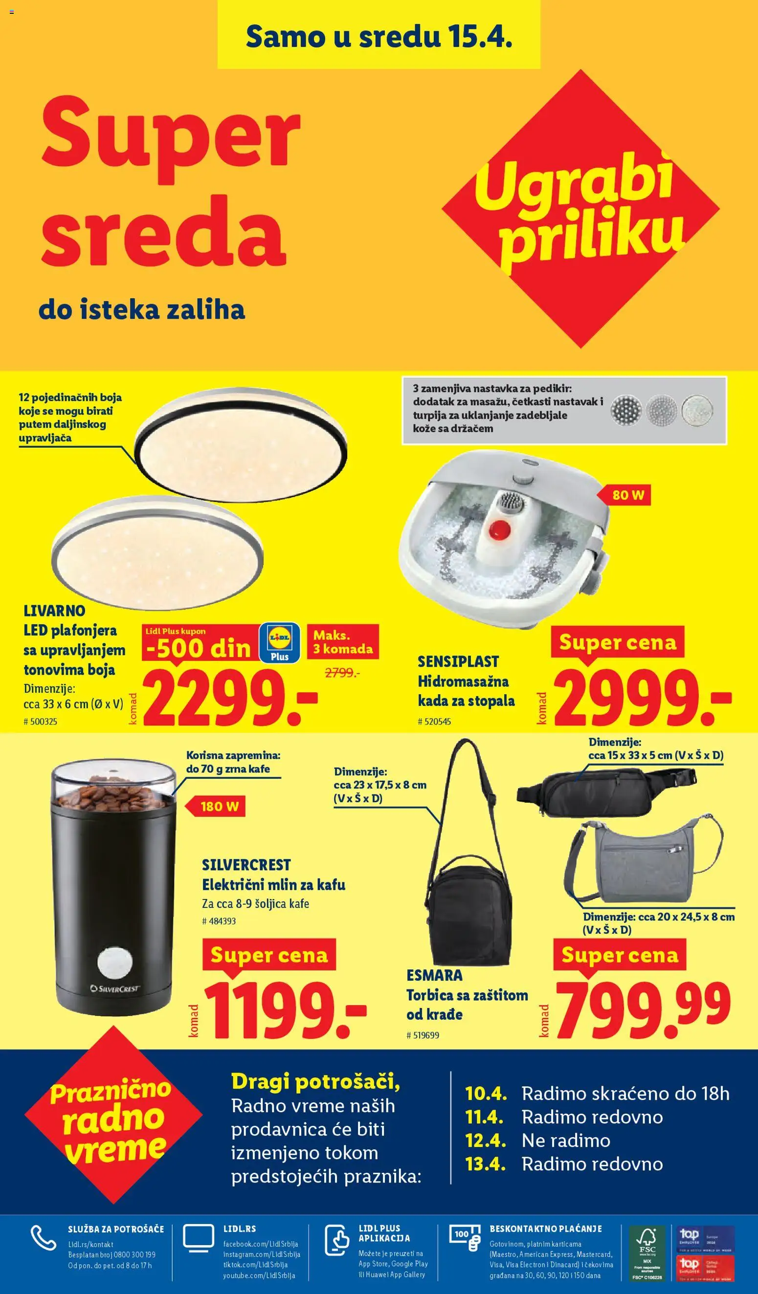 Lidl katalog - važi od 09.04.2026 | Strana: 106 | Proizvode: Silvercrest, Mlin za kafu, Mlin, Zrna kafe