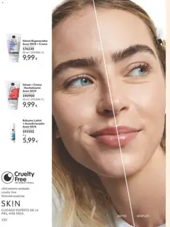 Vista previa Catálogo AVON campaña 9 válido desde el 01/09/2026 | Página: 130 | Productos: Acondicionador, Sérum, Crema, Bálsamo labial