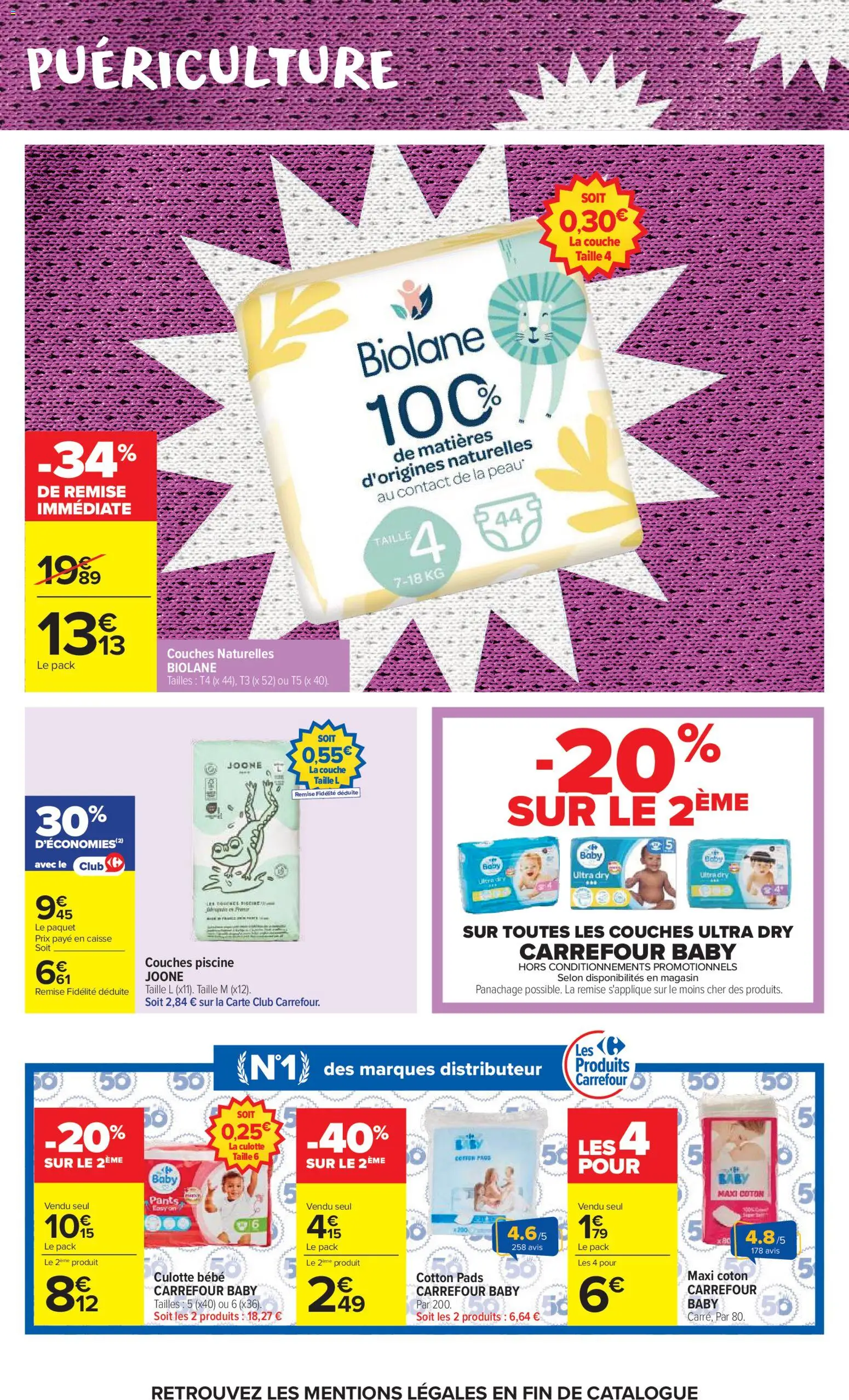 {H1} | Page: 48 | Produits: Couches, Coton, Culotte