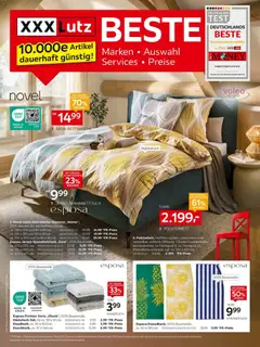 XXXLutz Wohnaccessoires ab 30.05.2026 gültig | Seite: 1 | Produkte: Strandtuch, Polsterbett