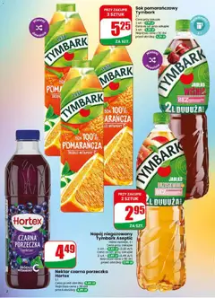 Pogląd oferty "Sok pomarańczowy Tymbark, 1 l" - ważna od 29.04.2026 | Strona: 2 | Produkty: Brzoskwinia, Sok pomarańczowy, Porzeczka, Sok