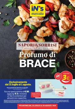 Anteprima del volantino IN's volantino valido a partire dal 29/07/2026