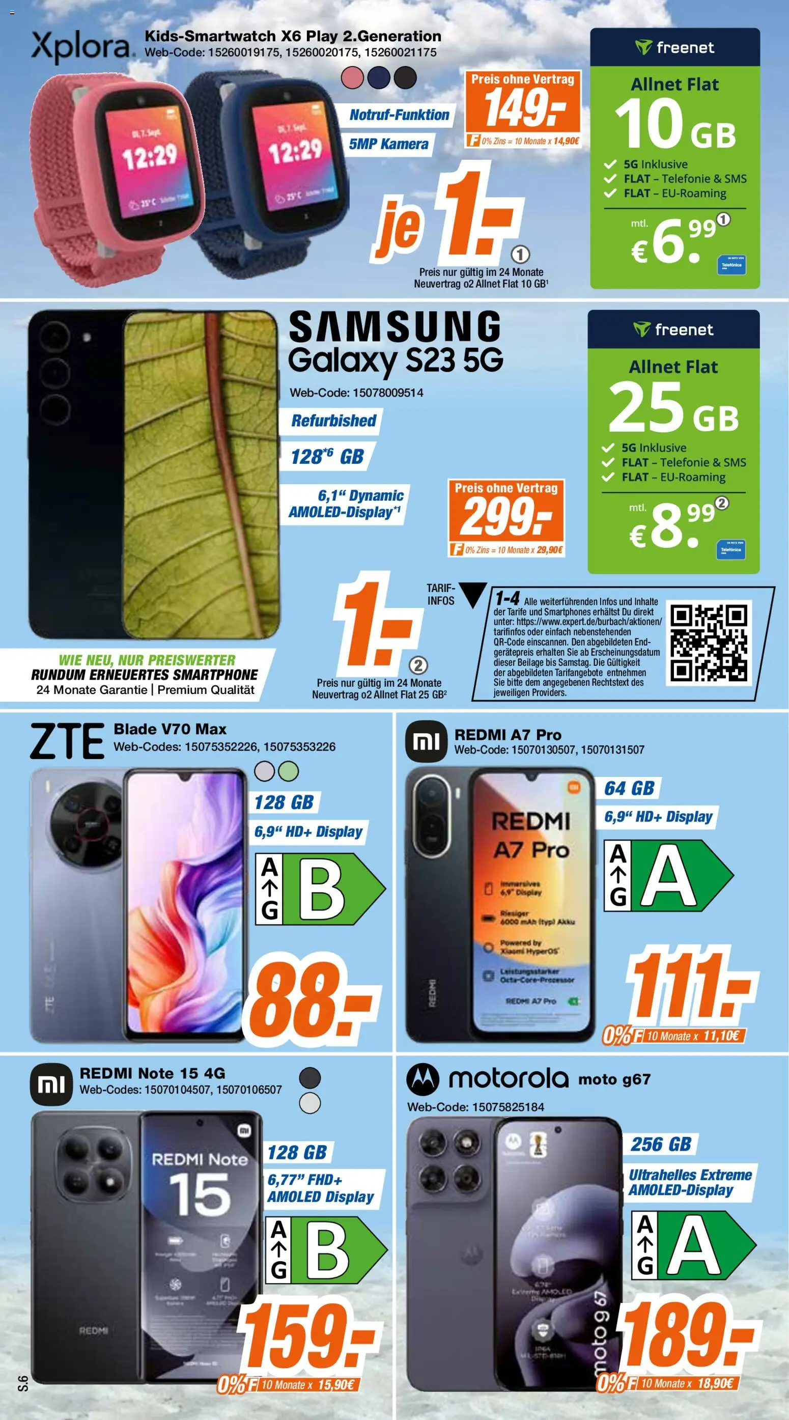 Expert Prospekt Giessen – gültig ab 21.08.2026 | Seite: 6 | Produkte: Kamera, Samsung, Smartphones, Smartphone