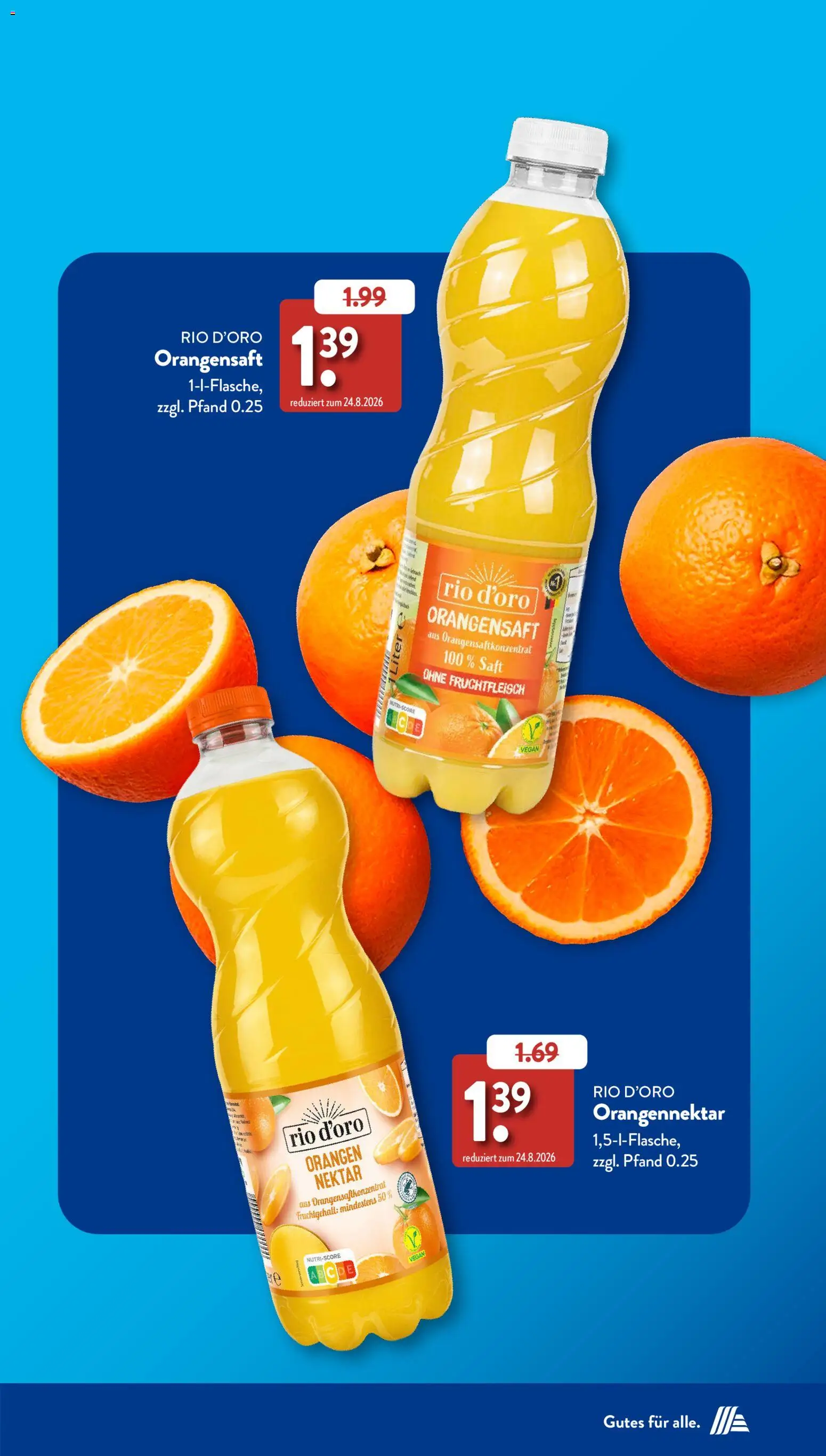 Aldi Süd Sonderprospekt – gültig ab 24.09.2026 | Seite: 9 | Produkte: Orangen, Orangensaft, Saft