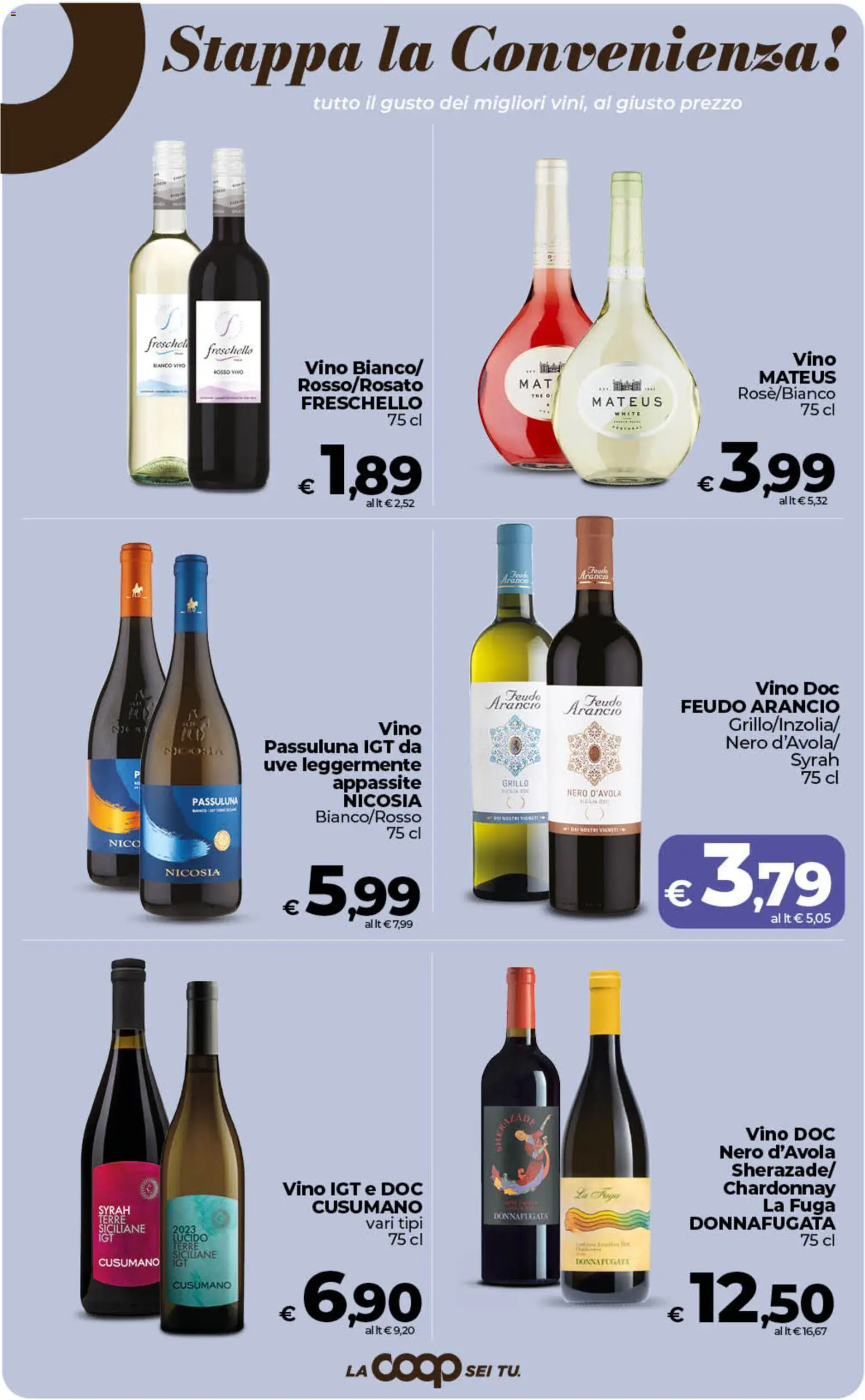 Volantino Ipercoop del 19.05.2026 | Pagina: 42 | Prodotti: Vino, The, Vino bianco