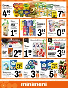 Minimani-mainoslehti voimassa 16.06.2026 alkaen | Sivu: 6 | Tuotteet: Emmental, Kermajuusto, Juusto, Kerma