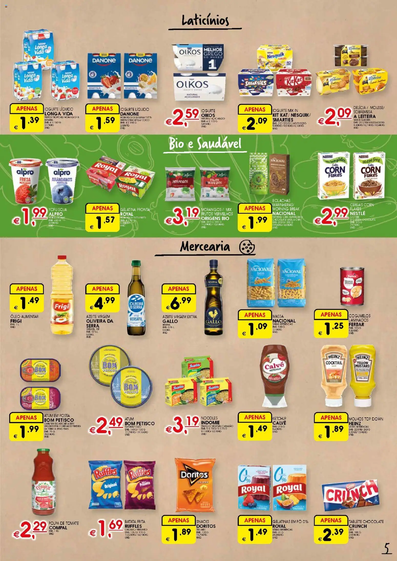 Meu Super folheto │ válido de 30.04.2026 | Página: 5 | Produtos: Batata frita, Iogurte, Óleo, Cereais
