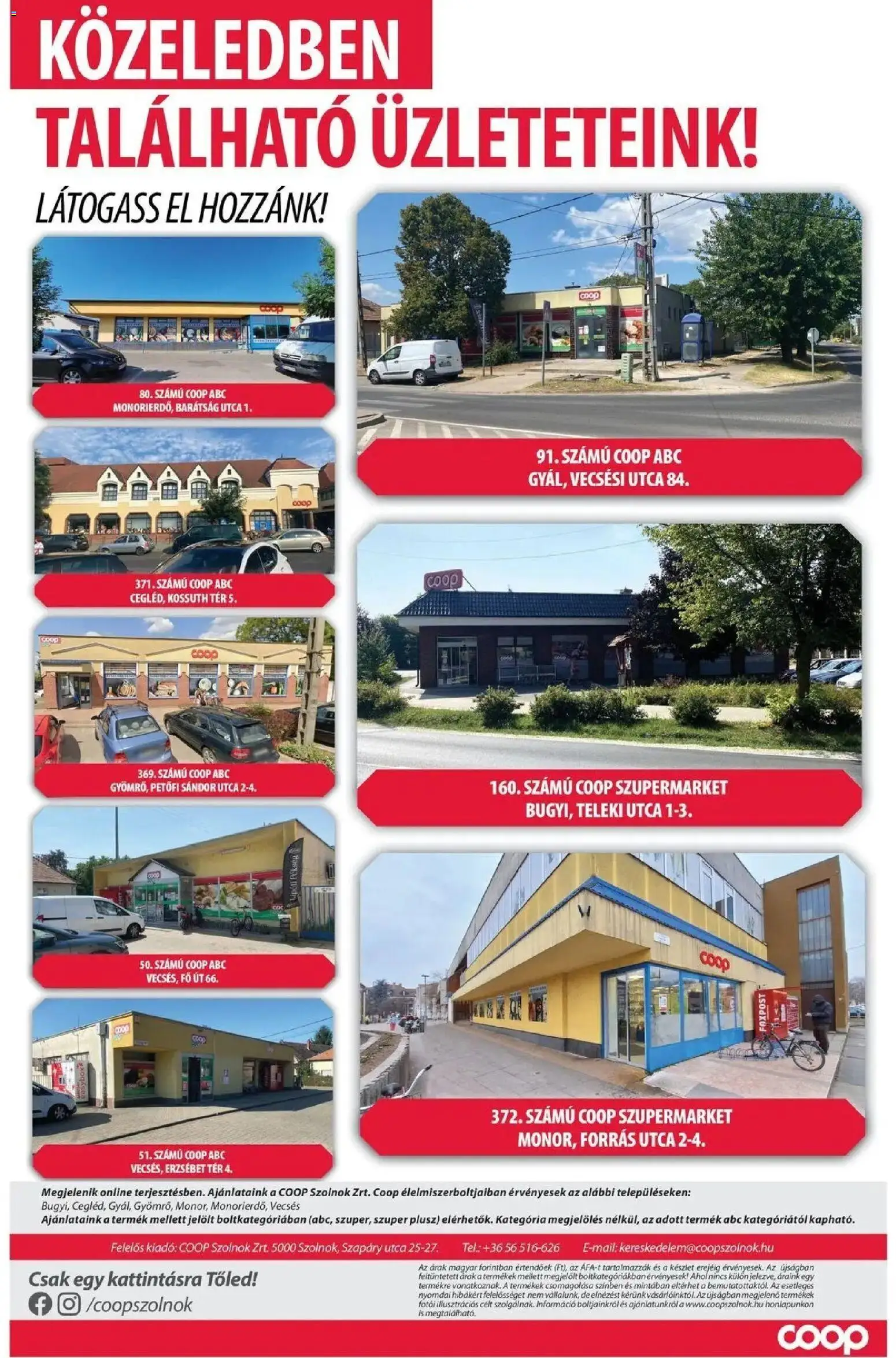 COOP Szolnok akciós újság Monorierdő - 2026.08.13. -tól/töl > akció, lapozható szórólap 🛍️ | Oldal: 5