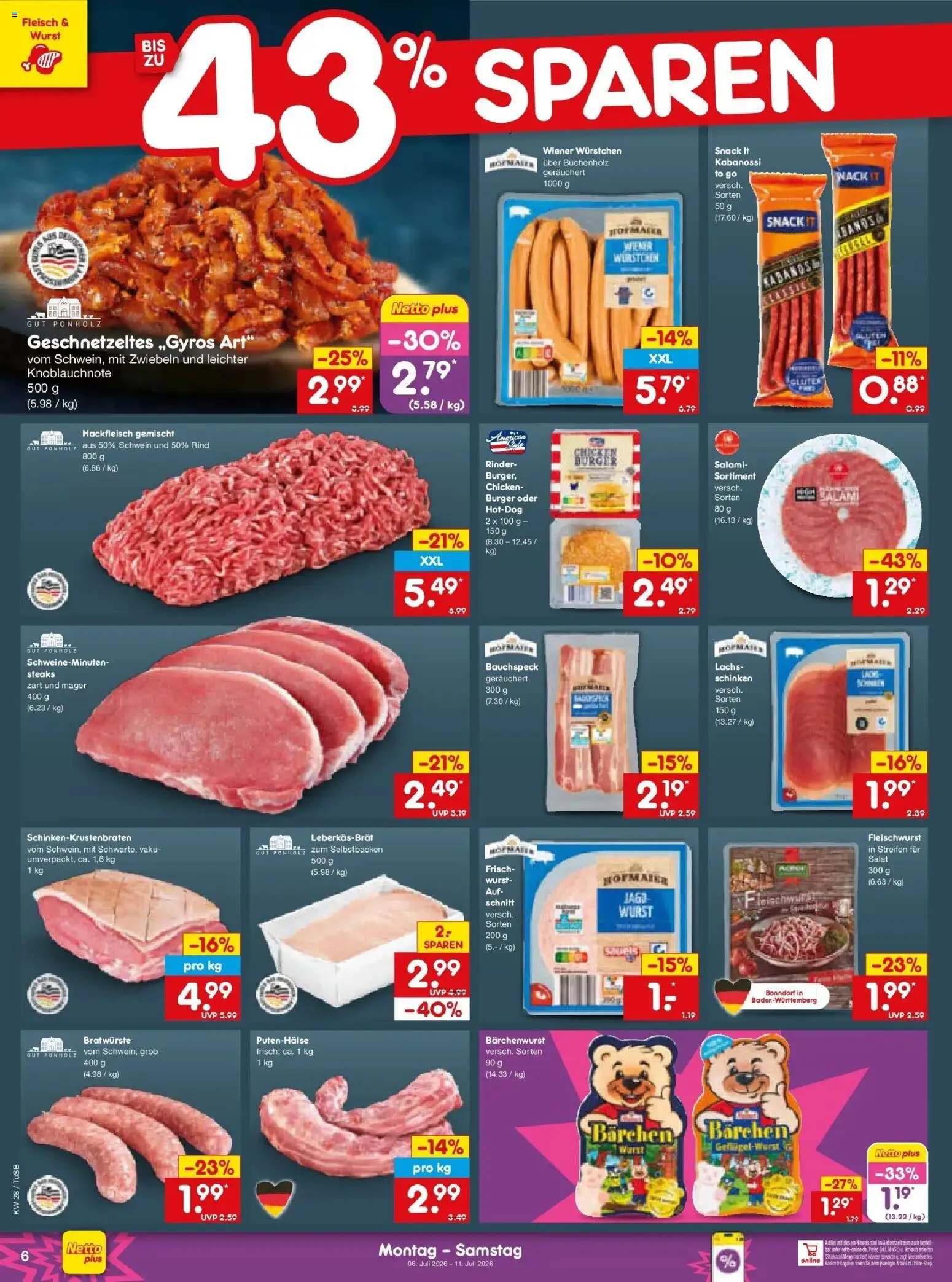 Netto Marken-Discount - Netto: Wochenangebote – gültig ab 05.07.2026 | Seite: 10