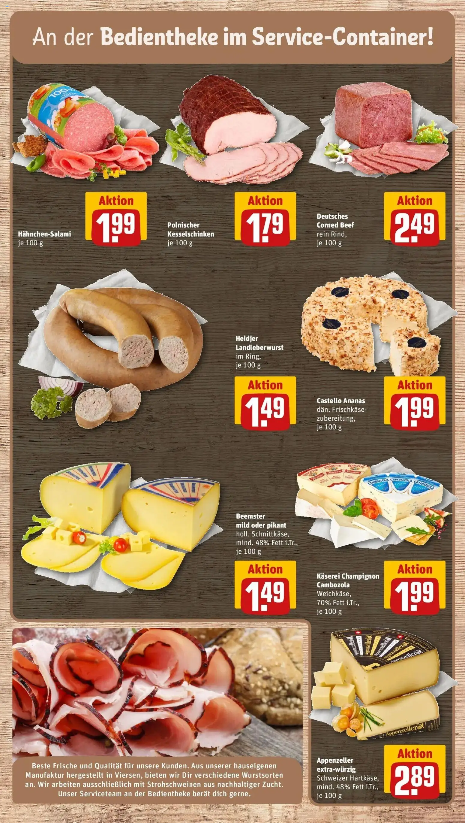 REWE Prospekt ab 17.08.2026 zum Blättern » Angebote | Seite: 11 | Produkte: Ananas, Frischkase