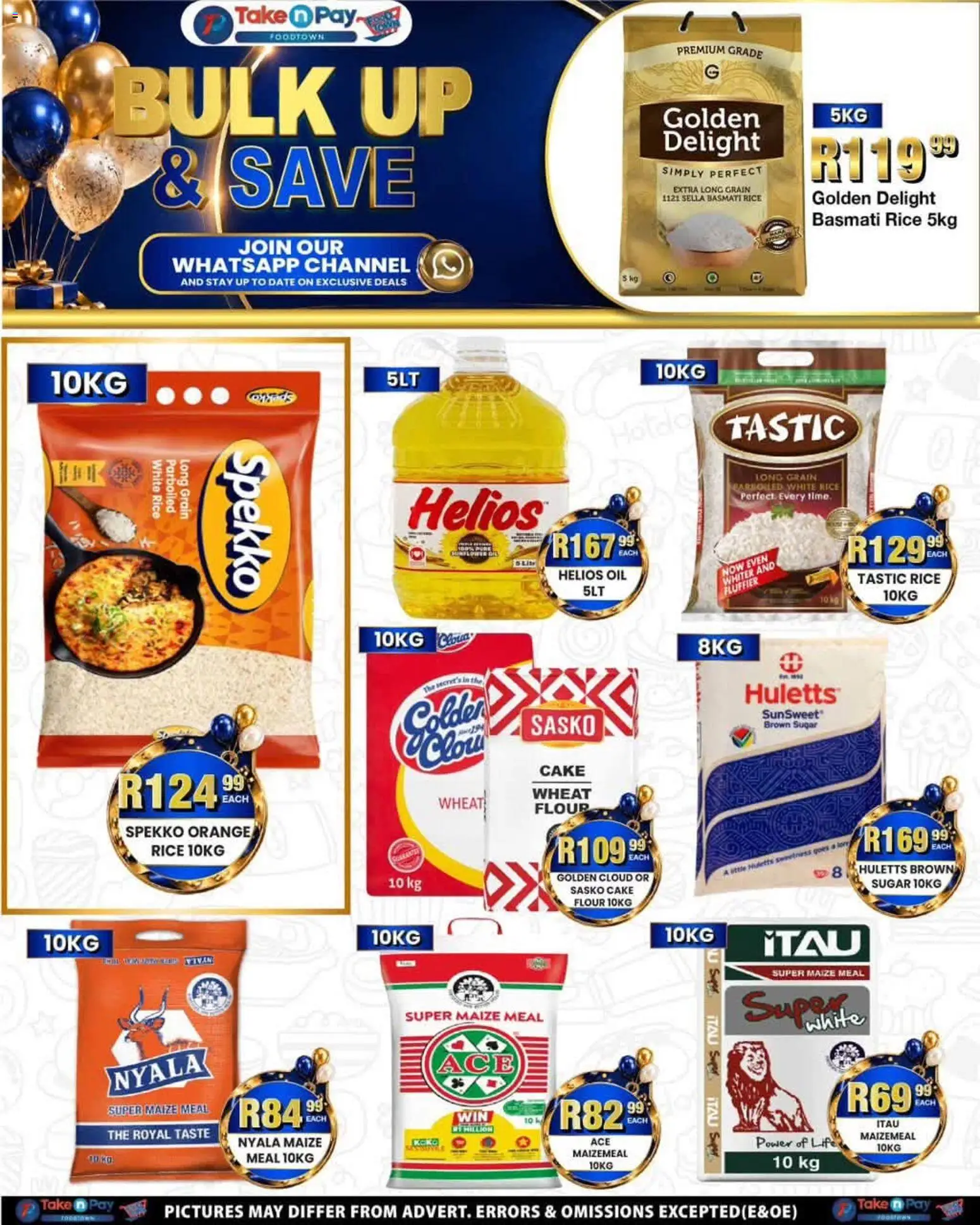 New Take n Pay catalogue – valid from 07/09/2026 | Page: 21 | Products: Cake, Flour, Maize meal, Rice