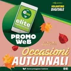 Anteprima del volantino Elite Supermercati volantino Occasioni Autunnali valido a partire dal 09/10/2026