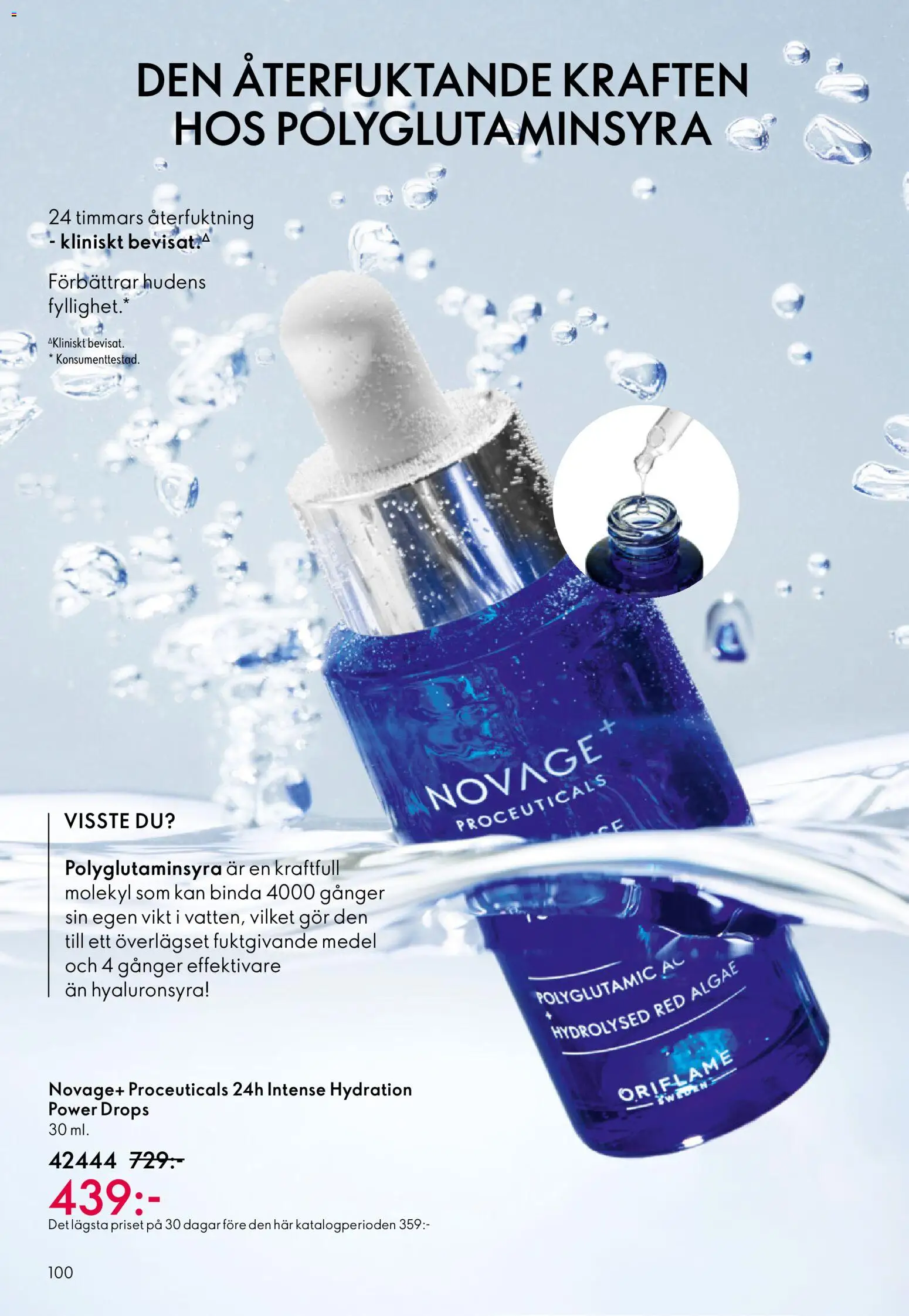 Oriflame reklamblad aktuell från 03.06.2026 | Sida: 100 | Produkter: Binda