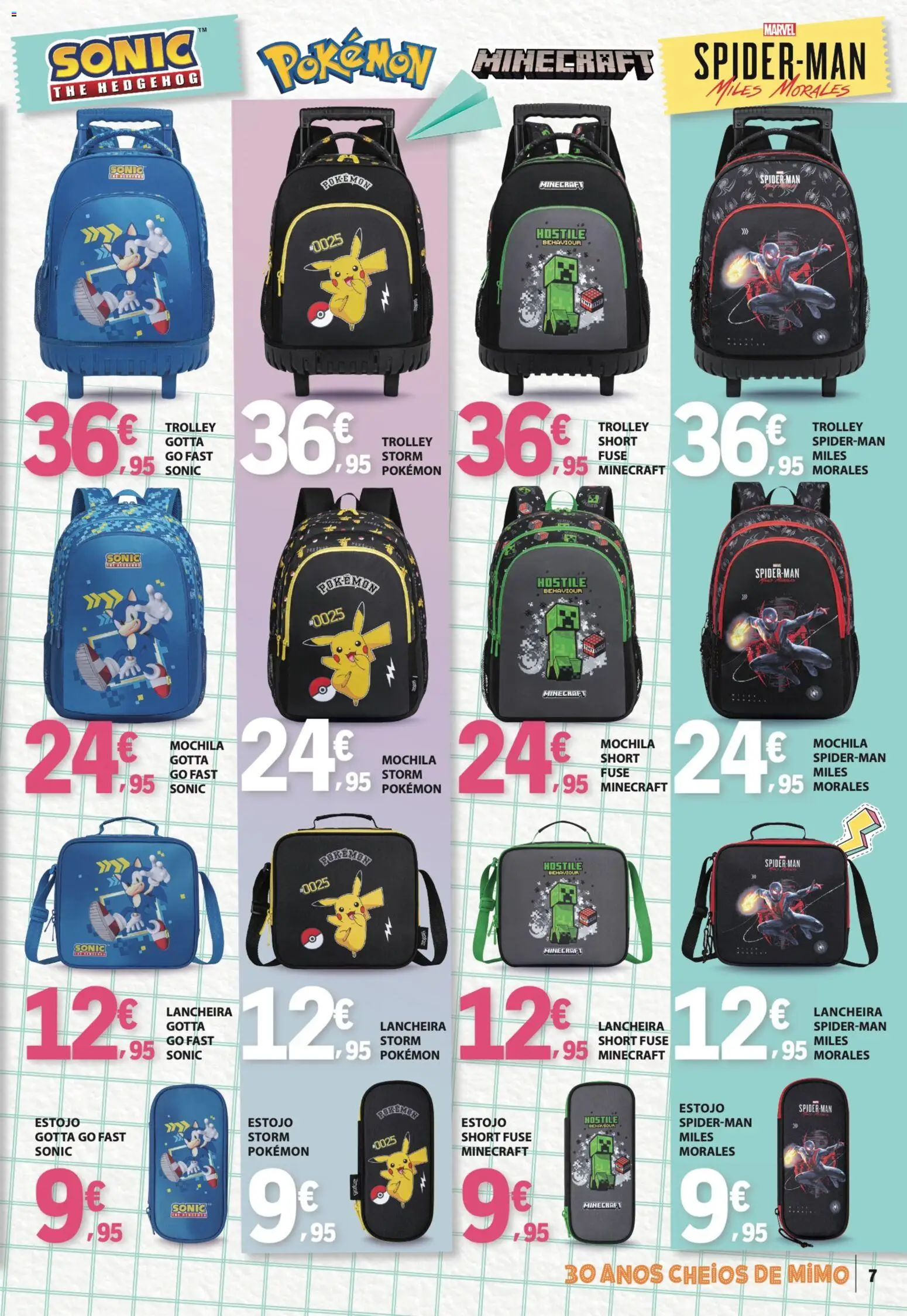 E.Leclerc - Folheto Regresso Às Aulas 1 │ válido de 04/08/2026 | Página: 7 | Produtos: Mochila