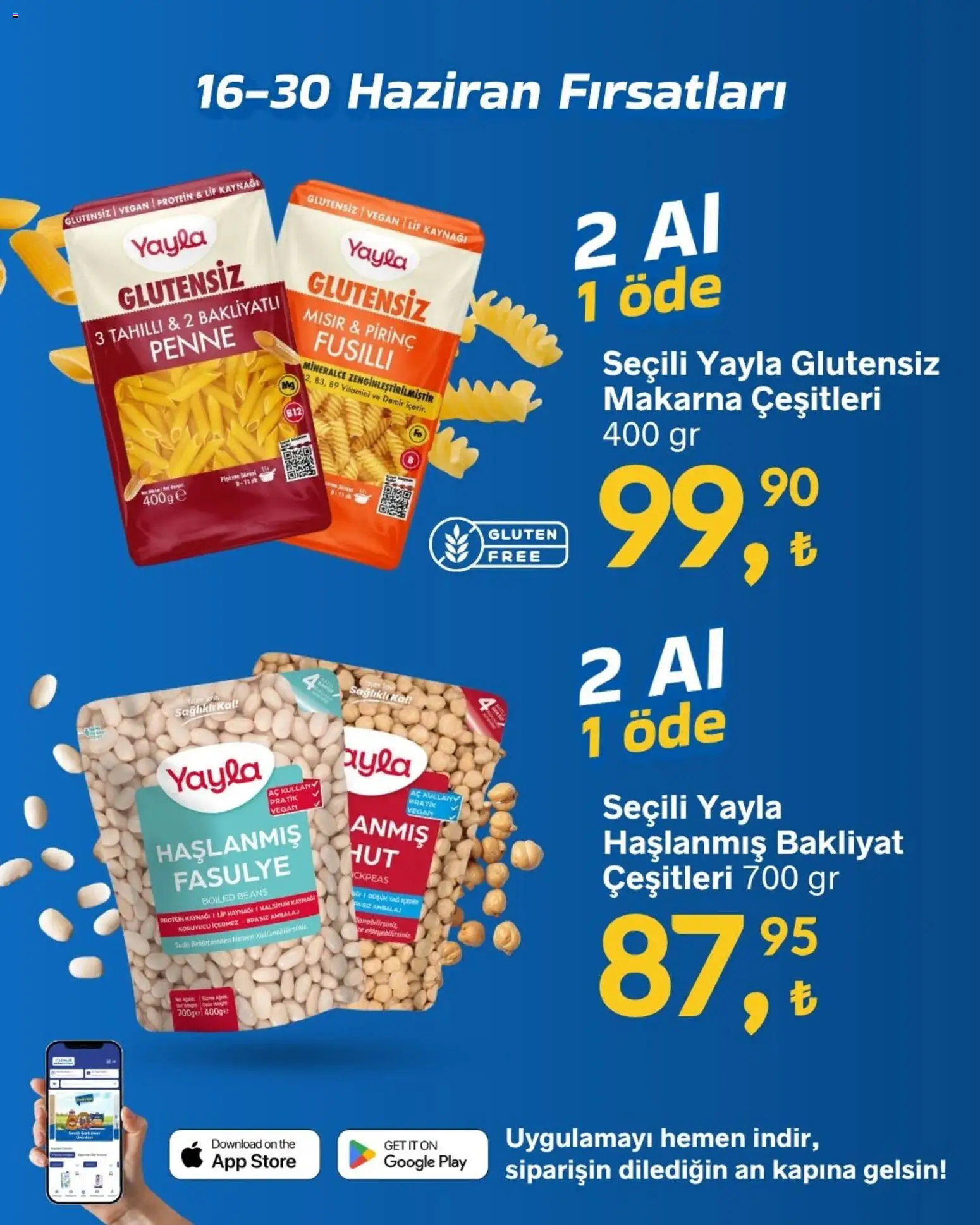 Gürmar Katalog - 16.06.2026 tarihinden itibaren geçerlidir | Sayfa: 6 | Ürünler: Fasulye, Pirinç, Yağ, Makarna