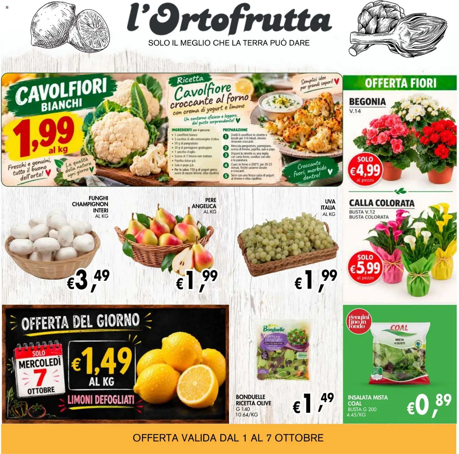 Volantino Coal del 24/09/2026 | Pagina: 9 | Prodotti: Succo, Insalata, Pepe, Limone