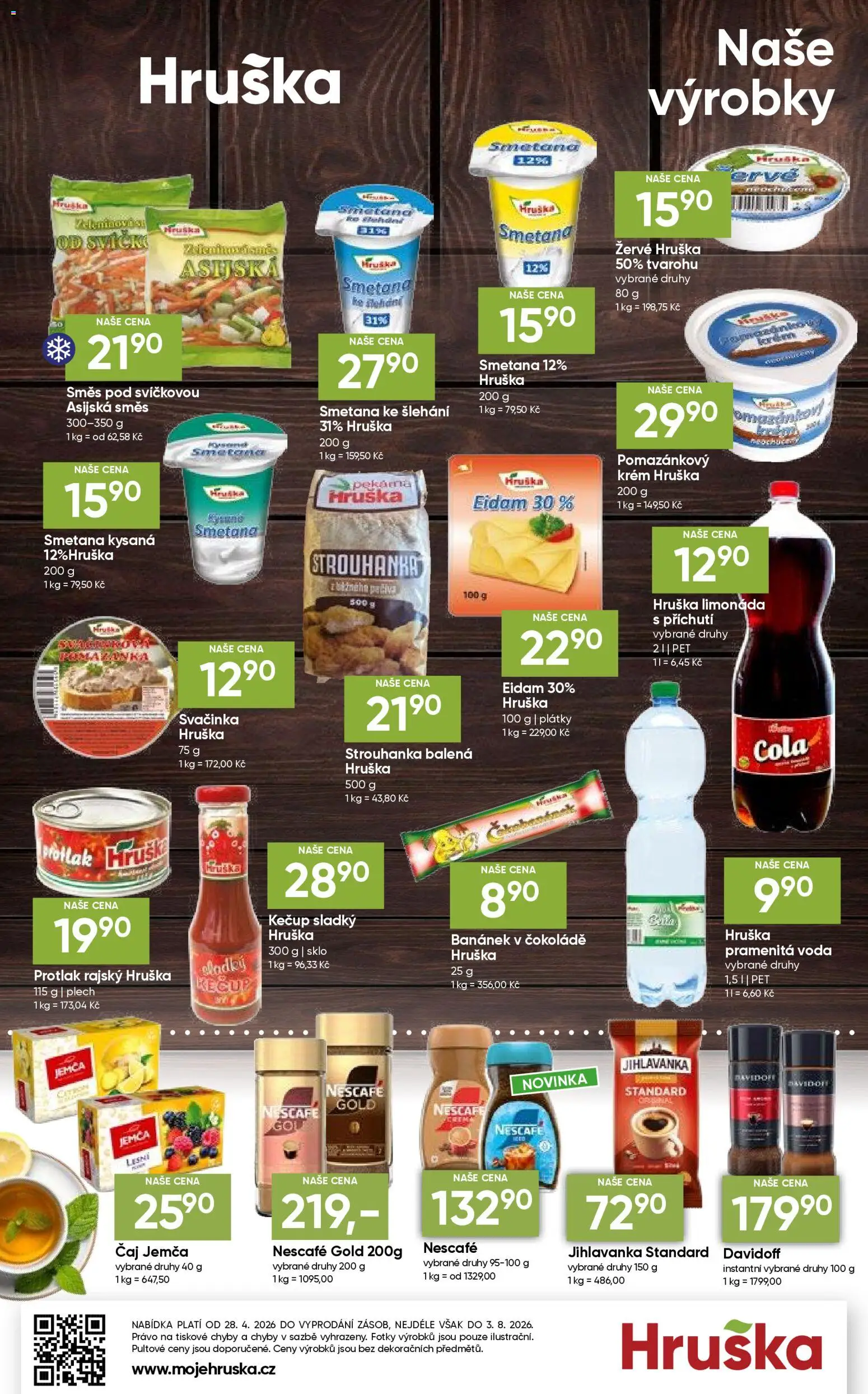 Hruška katalog od 28.04.2026 | Strana: 12 | Produkty: Voda, Kečup, Eidam, Strouhanka