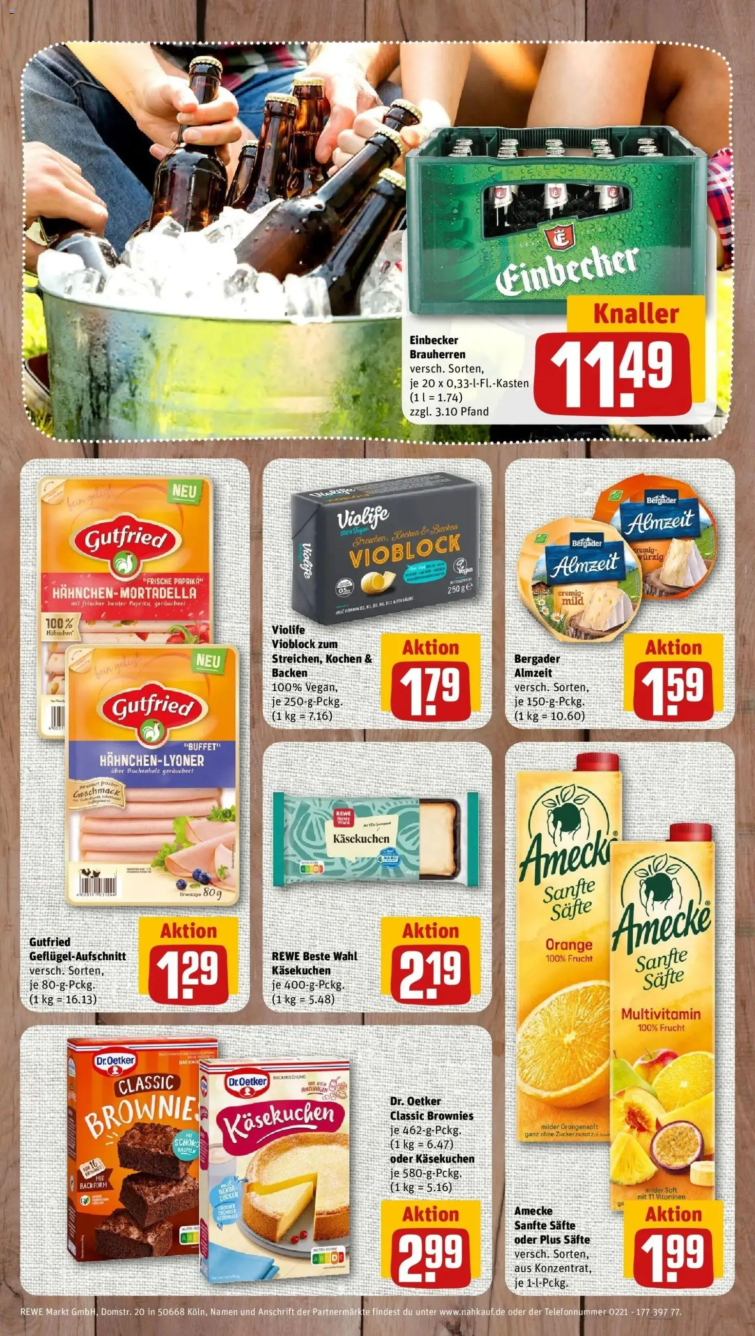 REWE Prospekt ab 14.09.2026 zum Blättern » Angebote | Seite: 8 | Produkte: Orangensaft, Paprika, Zucker