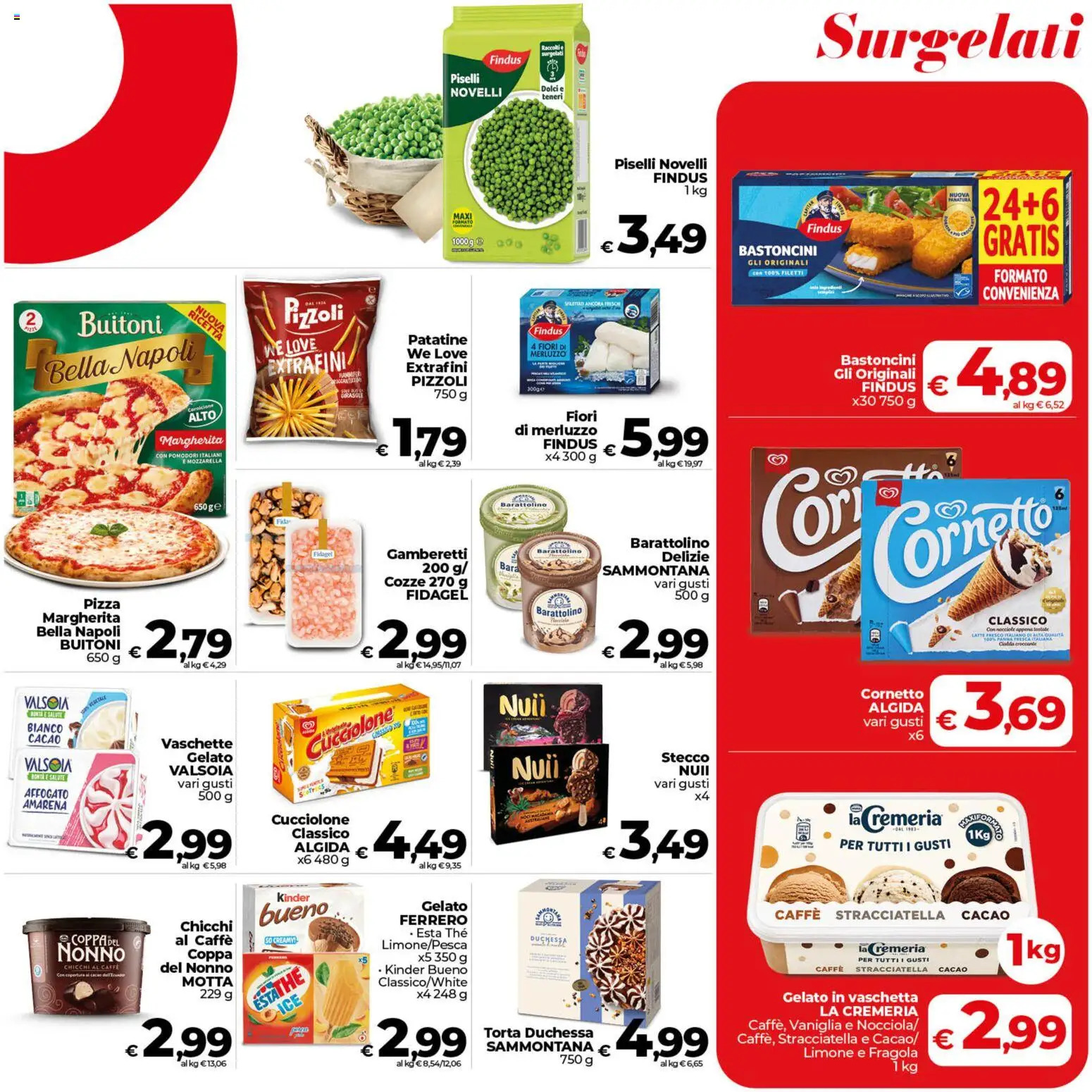 Volantino COOP del 30/07/2026 | Pagina: 19 | Prodotti: Cozze, Patatine, Piselli, Cacao