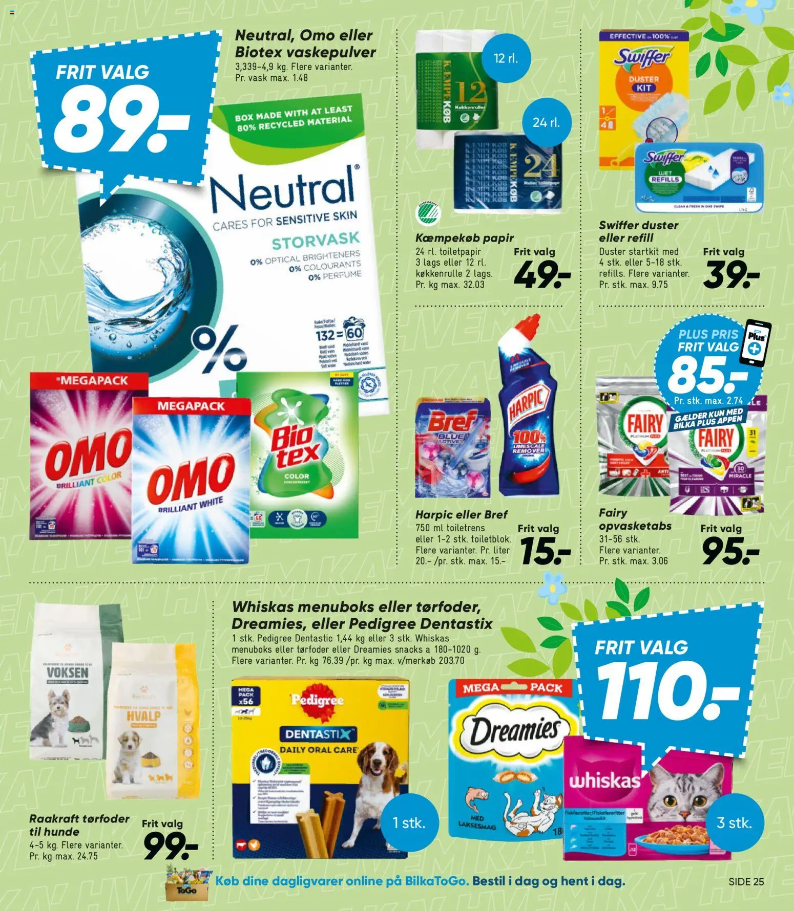 Bilka tilbudsavis – gyldig fra 08.05.2026 | Side: 44 | Produkter: Vaskepulver