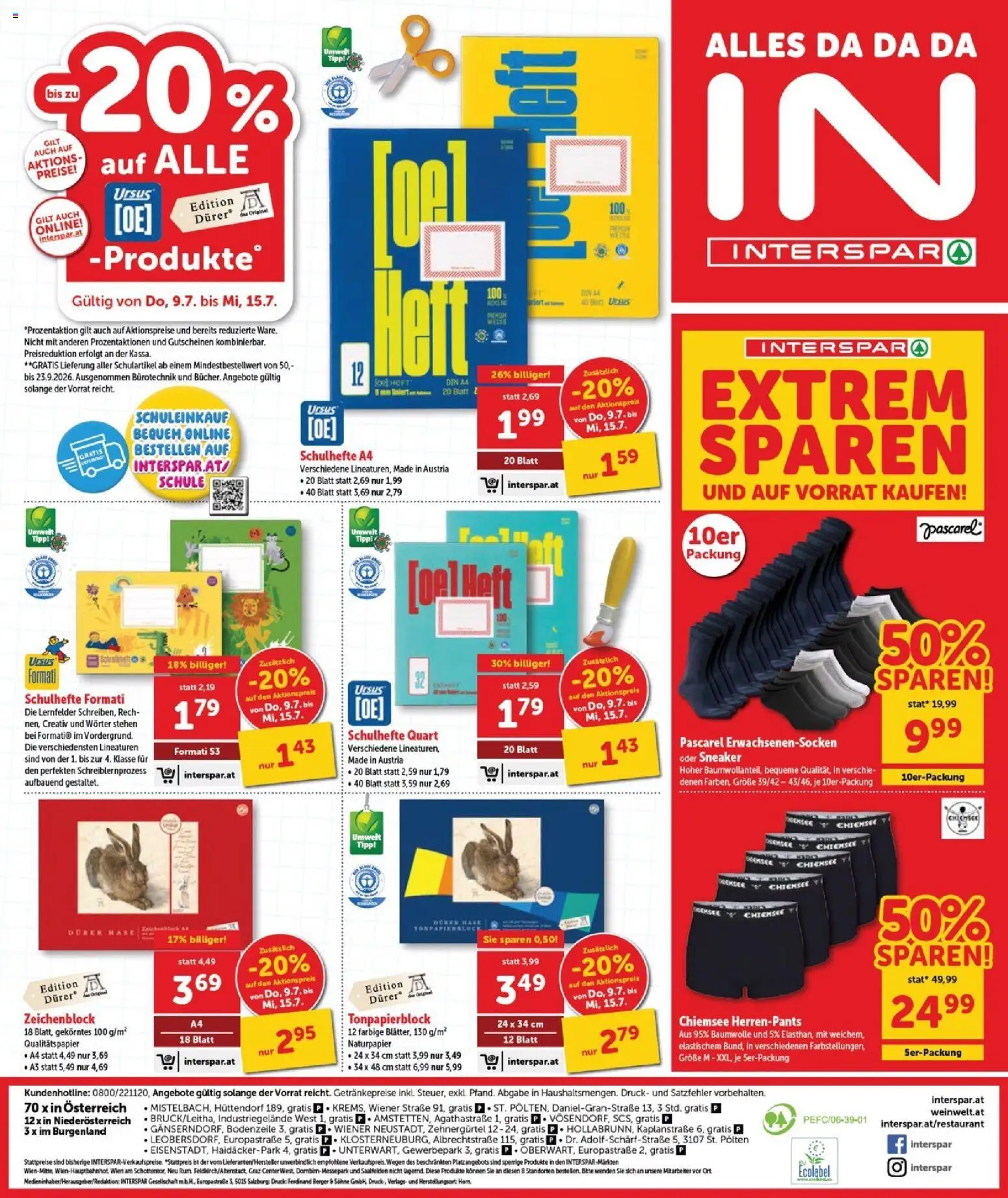 Interspar Flugblatt - Burgenland Nord gültig ab 09.07.2026 | Seite: 17