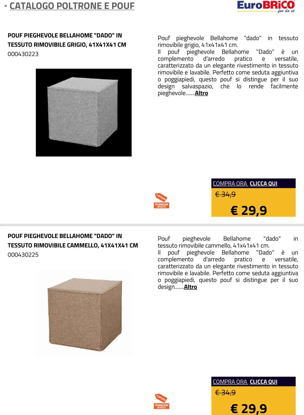 Volantino Eurobrico del 23.07.2025 | Pagina: 47