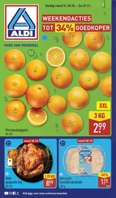 Aldi folder - Weekendfolder - Voorbeeld van een folder van Aldi, geldig van 30-10-2026