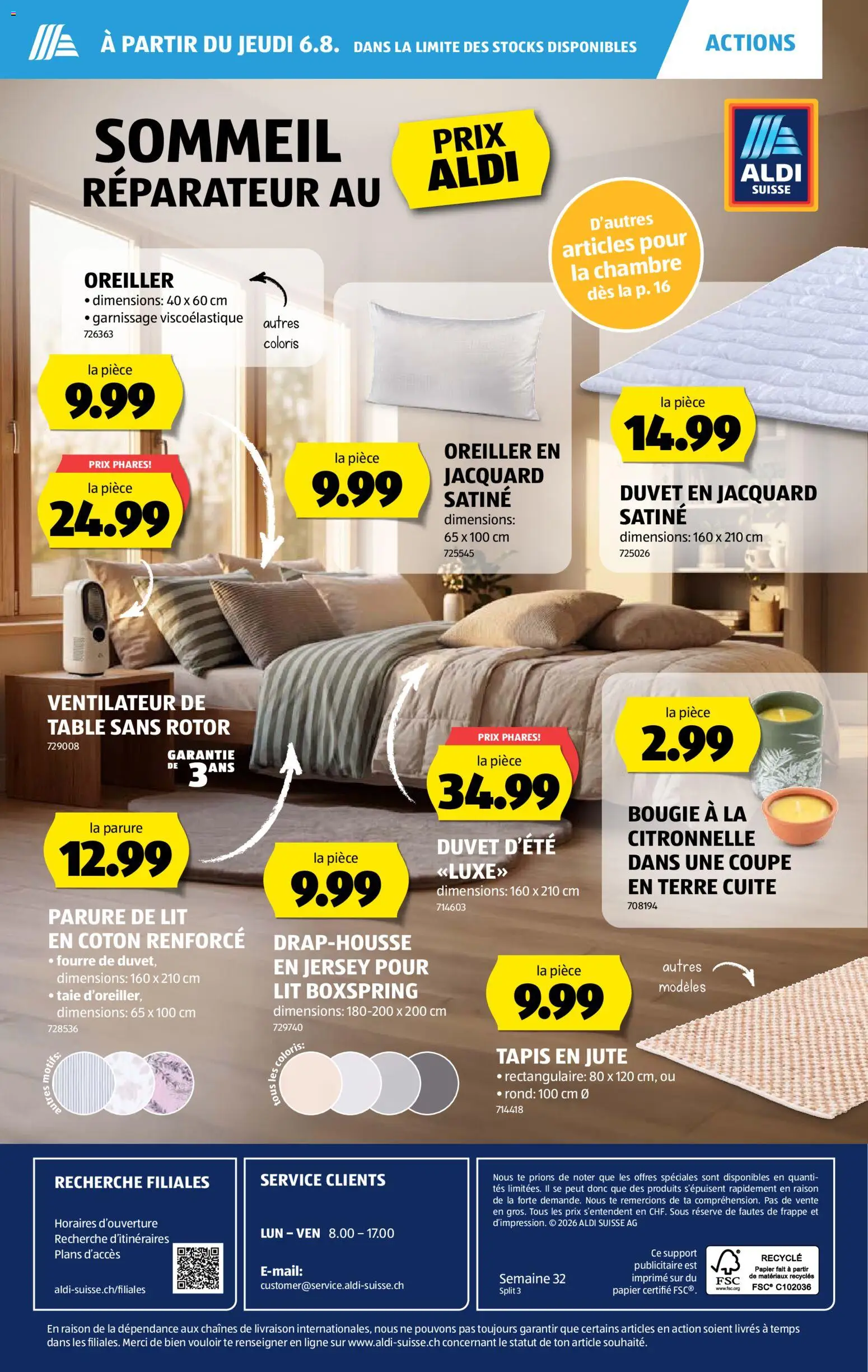 Aldi aktionen FR – gültig ab 06.08.2026 | Seite: 32