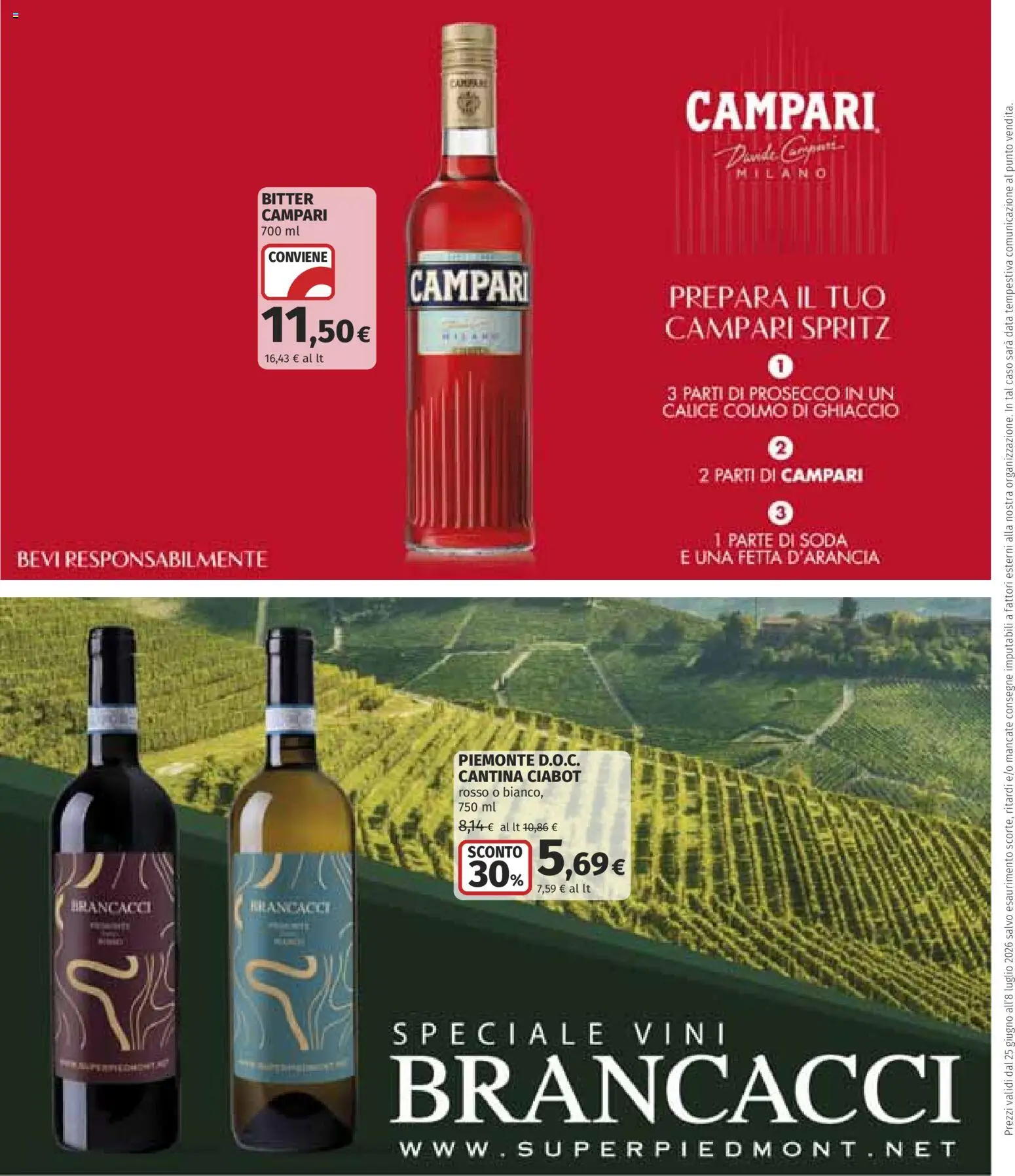 Volantino COOP del 25/06/2026 | Pagina: 32 | Prodotti: Calice, Prosecco, Data