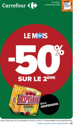 Carrefour - Prévisualisation de Carrefour Le mois des supporters valide à partir de 02.06.2026