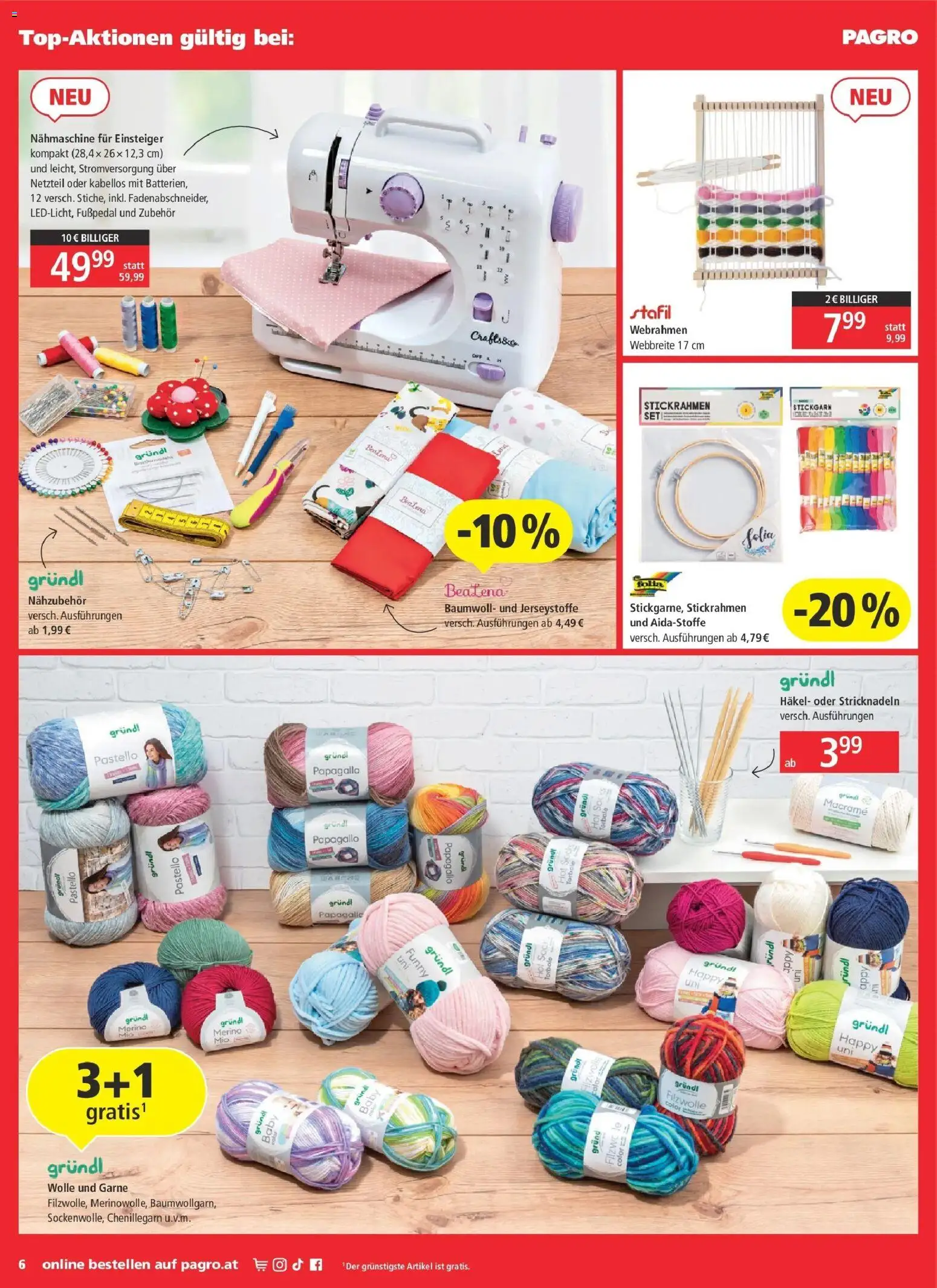 Pagro-Diskont Aktuelle Angebote von 01.10.2026 - Aktuelle Angebote | Seite: 6