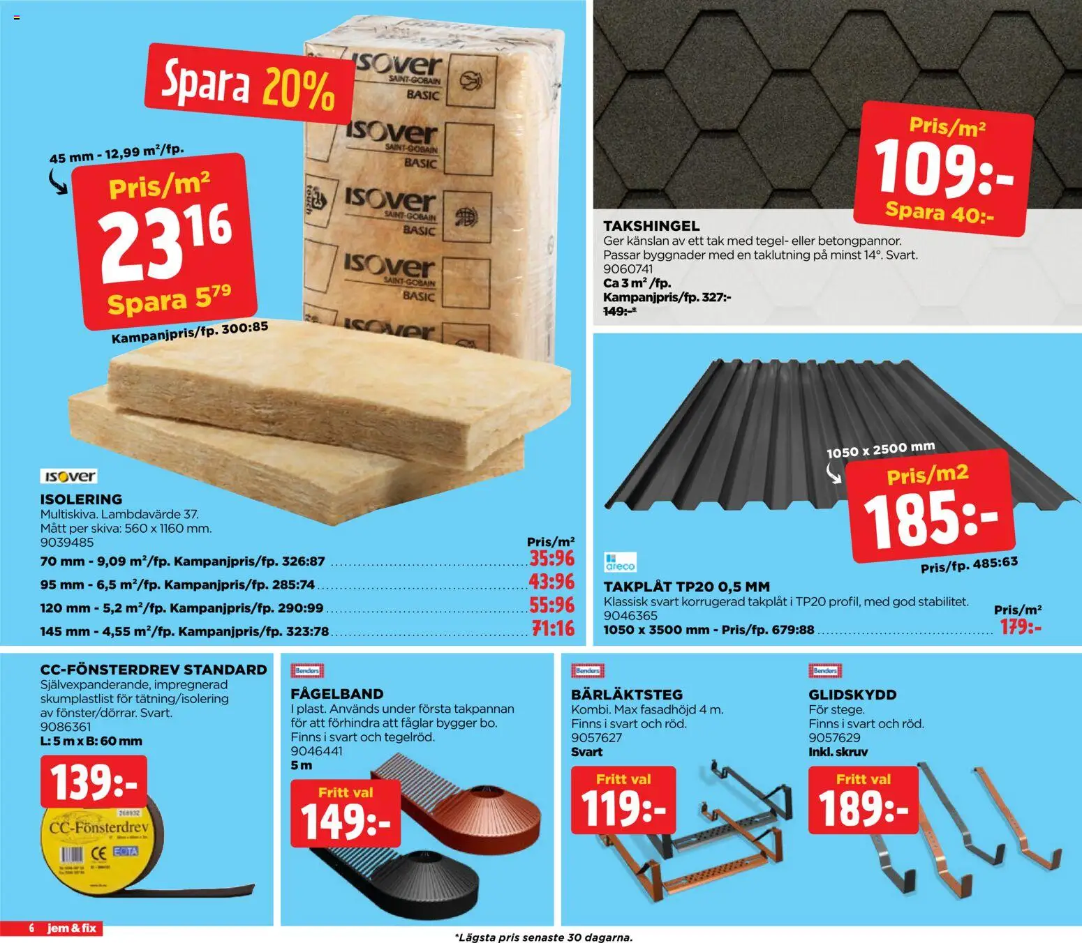Jem & Fix reklamblad aktuell från 22/06/2026 | Sida: 6