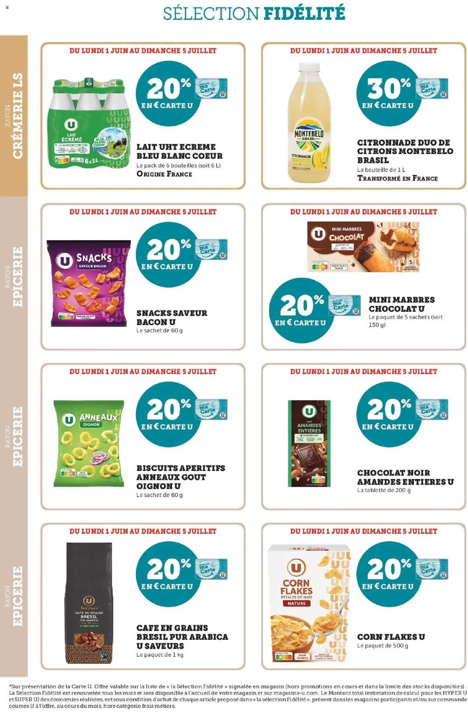 {H1} | Page: 6 | Produits: Tablette, Oignon, Lait, Biscuits