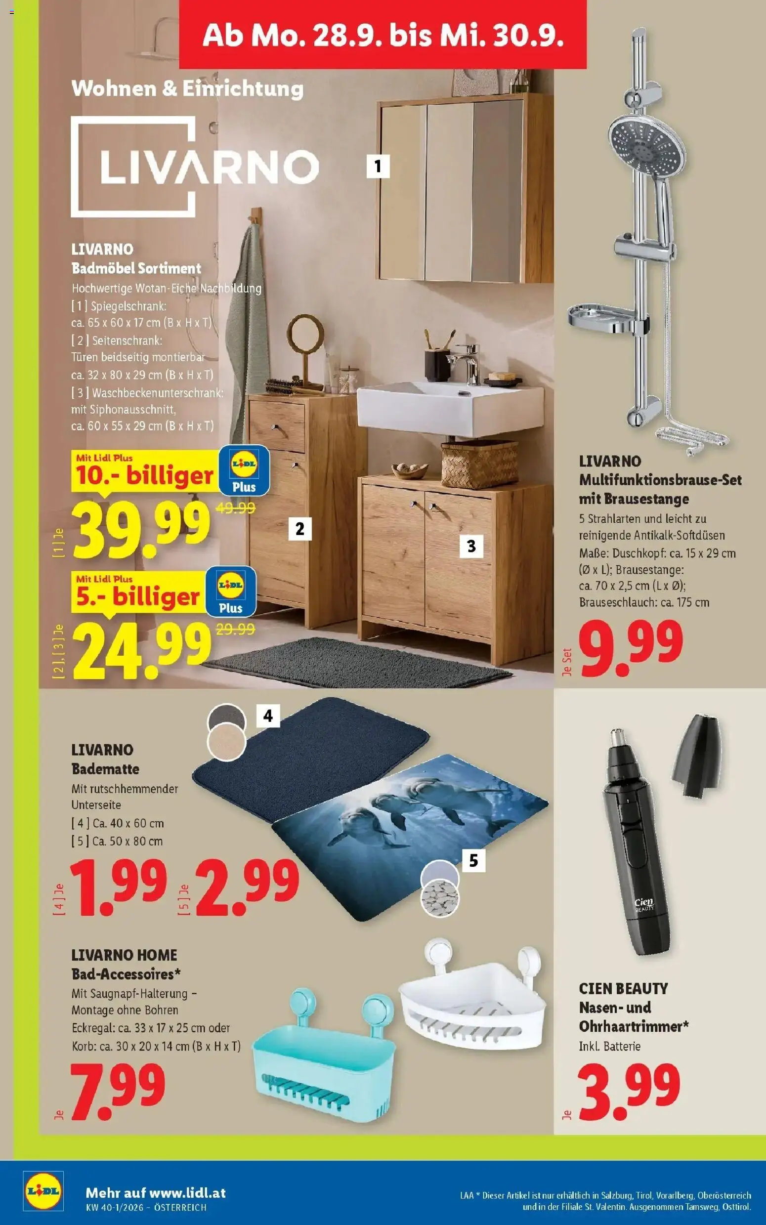 Lidl Flugblatt - Jenbach ab 24.09.2026 - Angebote ab donnerstag | Seite: 33